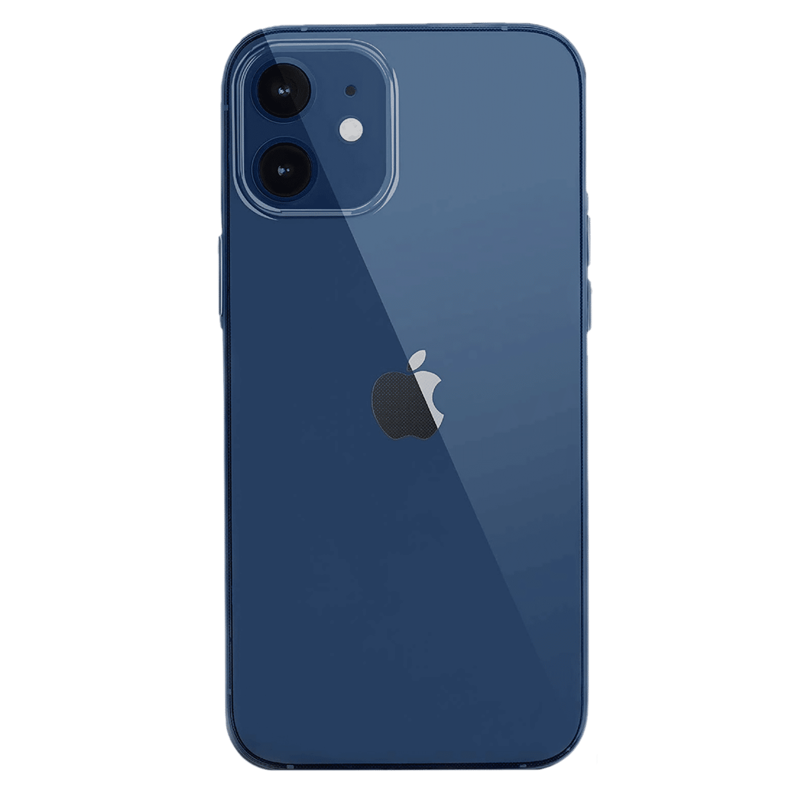 in base Ultra Slim TPU Shell Back Cover for Apple iPhone 12 Mini (Ultra Thin Design, Clear)_3