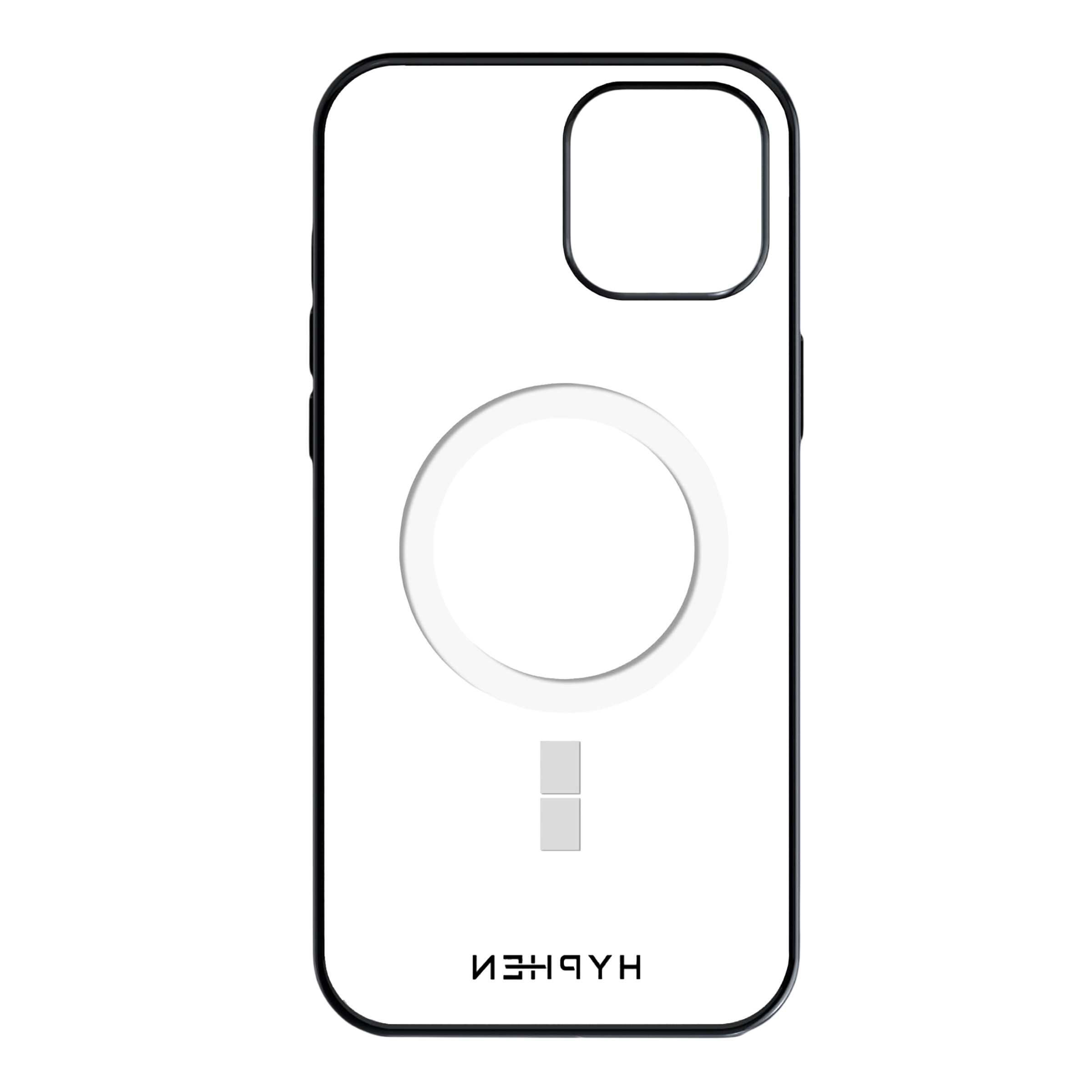 HYPHEN Aire Polycarbonate Back Cover for Apple iPhone 12 Pro Max (Wireless Charging Compatible, Black)_4