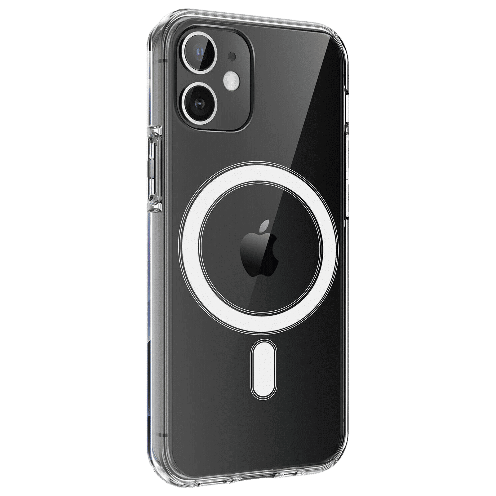 Dr. Vaku Mag Pro Clear Polycarbonate Back Cover for Apple iPhone 12 Mini (Precise Cutouts, Transparent)_3