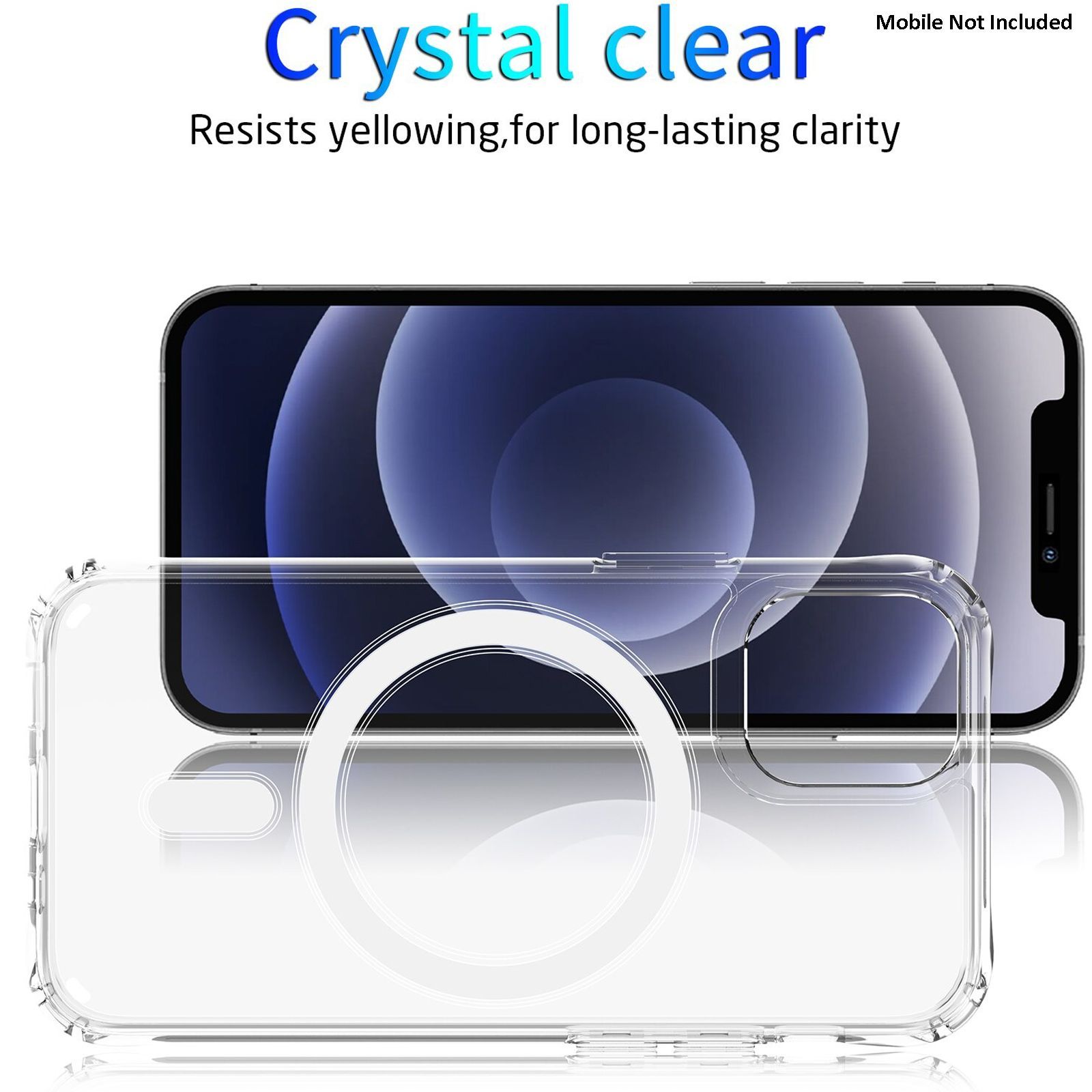 Dr. Vaku Mag Pro Clear Polycarbonate Back Cover for Apple iPhone 12 Mini (Precise Cutouts, Transparent)_8