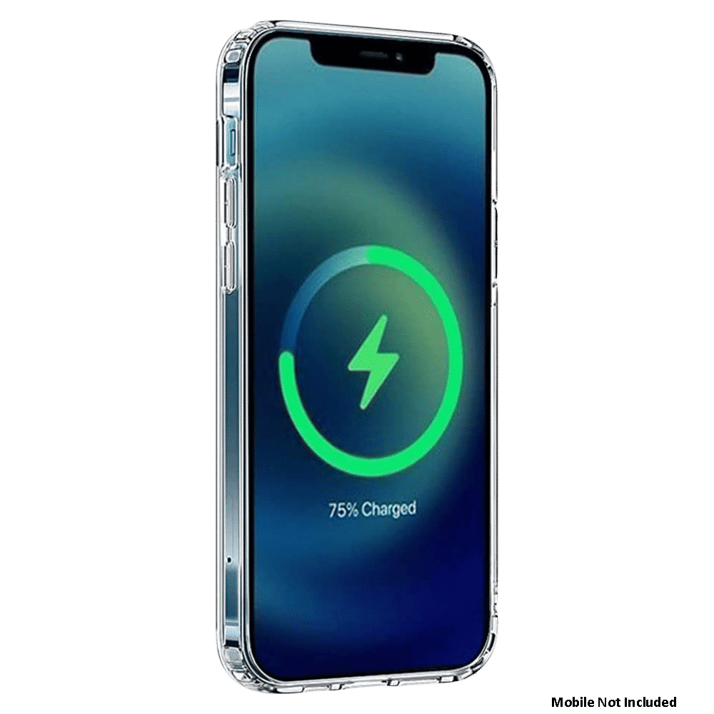 Dr. Vaku Mag-Pro Clear Soft Polycarbonate Back Cover for Apple iPhone 12 Pro Max (Wireless Charging Compatible, Transparent)_11