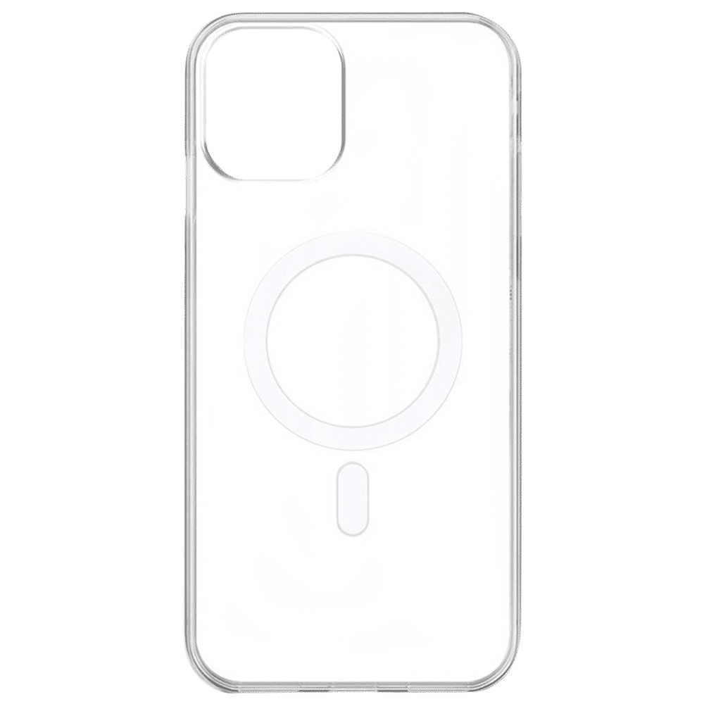 Dr. Vaku Mag-Pro Clear Soft Polycarbonate Back Cover for Apple iPhone 12 Pro Max (Wireless Charging Compatible, Transparent)_3