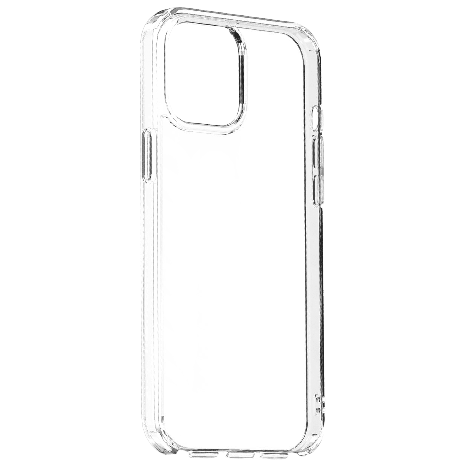 Dr. Vaku Glassy Hard TPU & Polycarbonate Back Cover for Apple iPhone 12 Mini (Scratch Resistant, Clear)_1