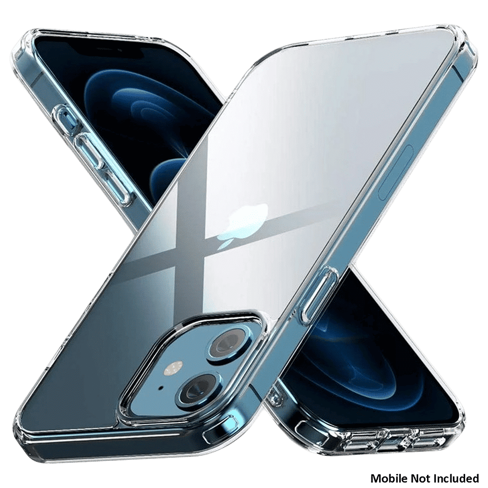 Dr. Vaku Glassy Hard TPU & Polycarbonate Back Cover for Apple iPhone 12 Pro Max (Scratch Resistant, Clear)_10