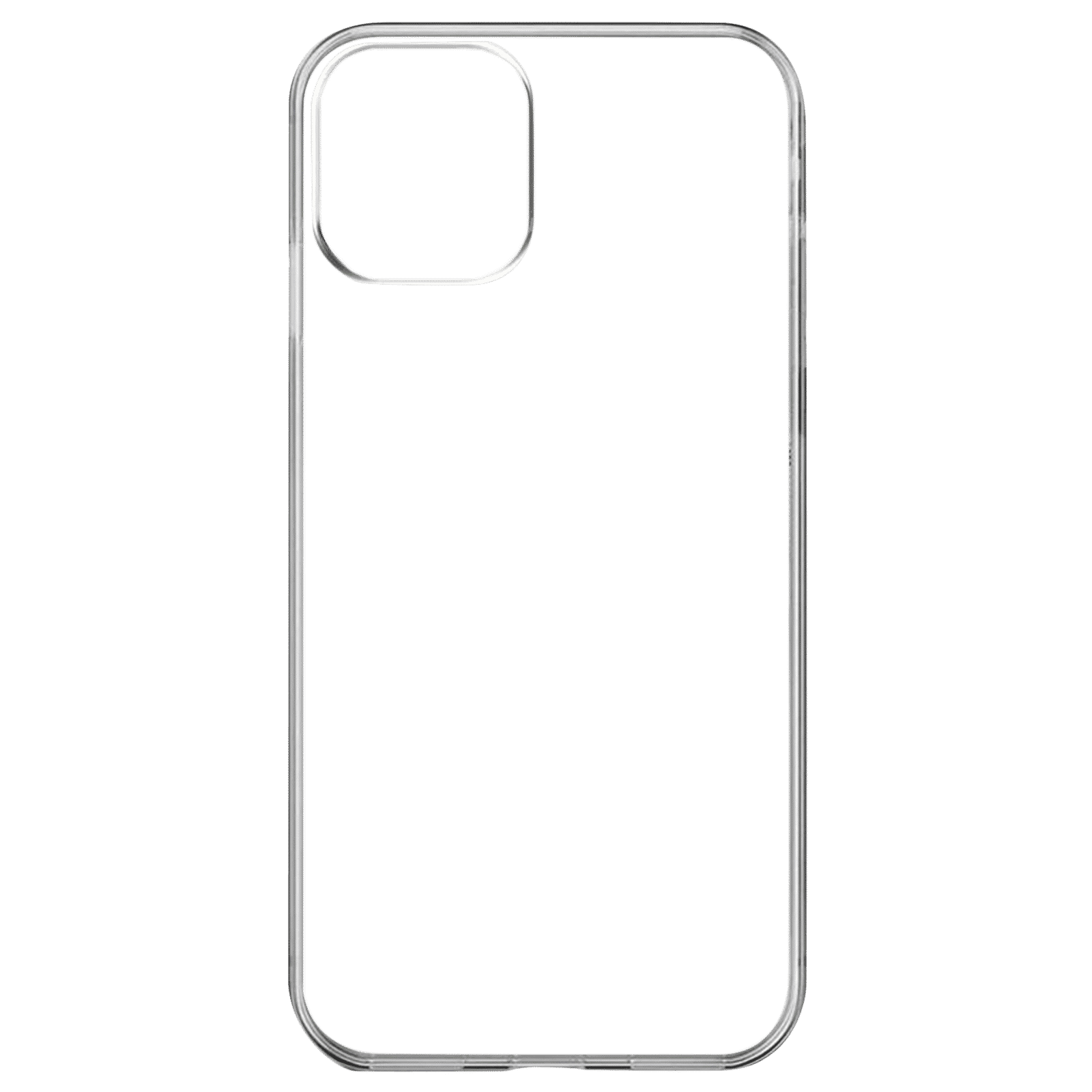 Dr. Vaku Glassy Hard TPU & Polycarbonate Back Cover for Apple iPhone 12 Pro Max (Scratch Resistant, Clear)_3