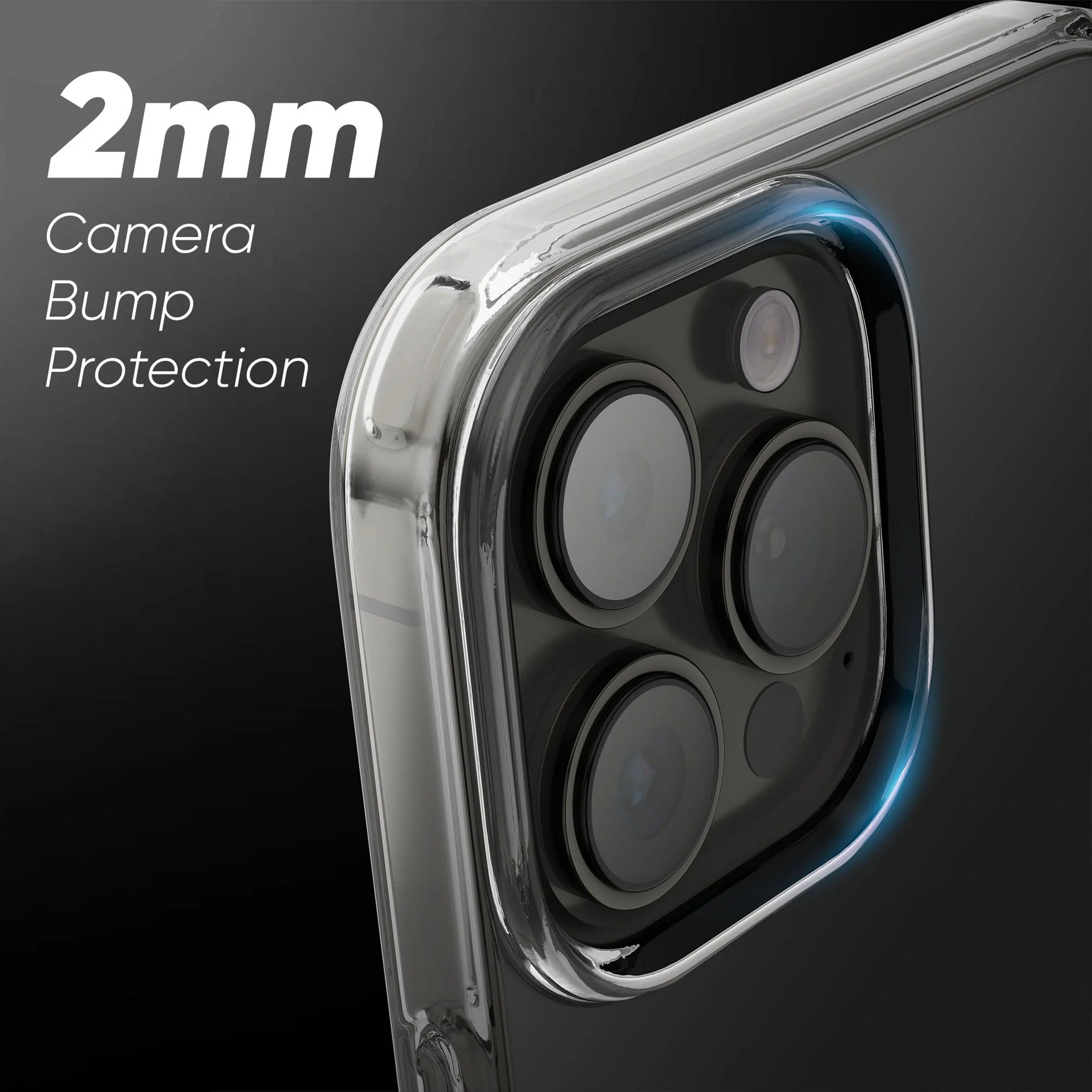 Dr. Vaku Glassy Hard TPU & Polycarbonate Back Cover for Apple iPhone 12 Pro Max (Scratch Resistant, Clear)_6