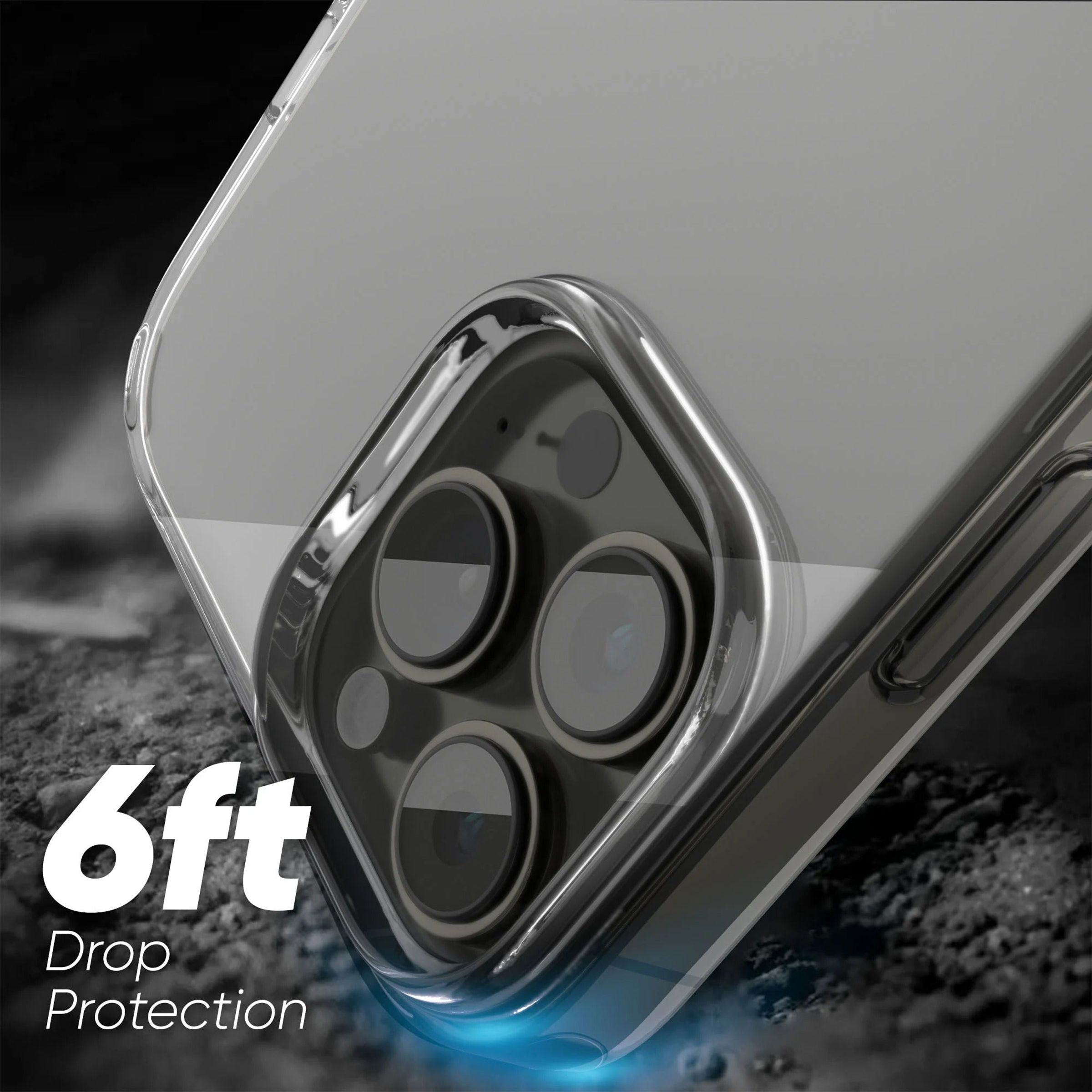 Dr. Vaku Glassy Hard TPU & Polycarbonate Back Cover for Apple iPhone 12 Pro Max (Scratch Resistant, Clear)_7