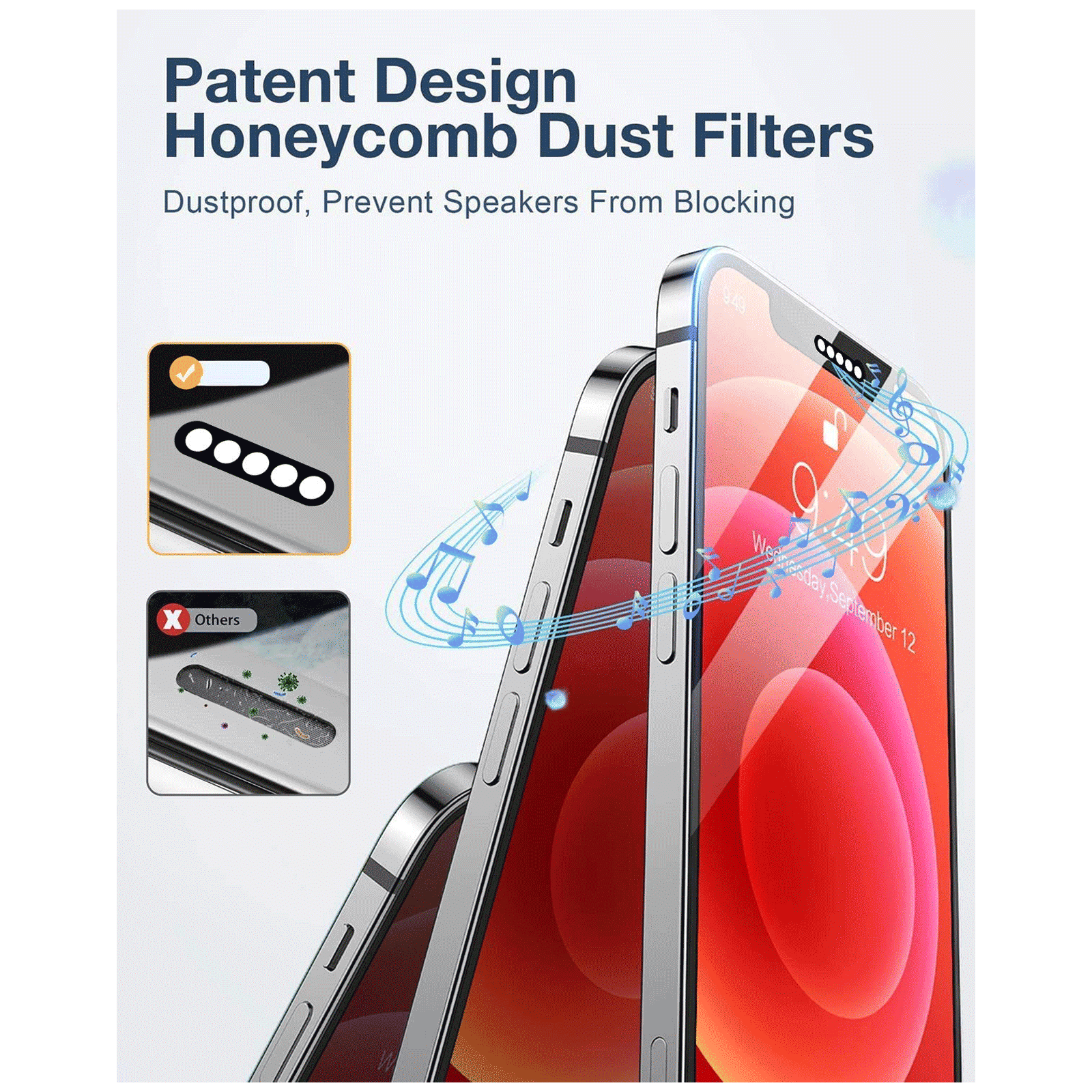 Dr. Vaku Dustfilter 3D Screen Protector For Apple iPhone 12 Mini (9H Hardness) Dr. Vaku Dustfilter 3D Screen Protector For Apple iPhone 12 Mini (9H Hardness)_4