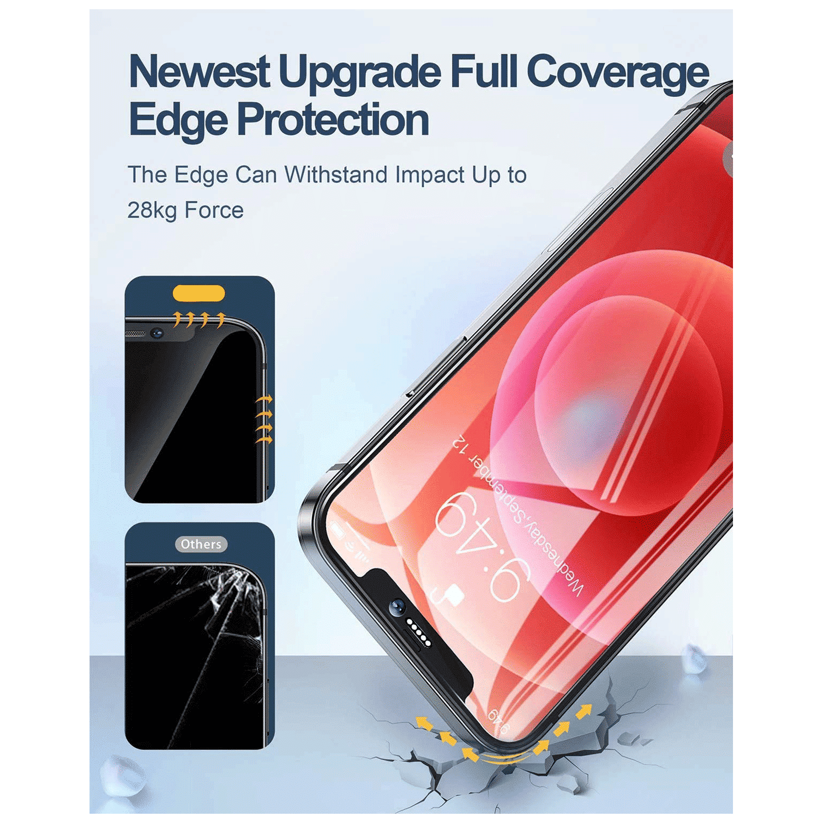 Dr. Vaku Dustfilter 3D Screen Protector For Apple iPhone 12 Mini (9H Hardness) Dr. Vaku Dustfilter 3D Screen Protector For Apple iPhone 12 Mini (9H Hardness)_5