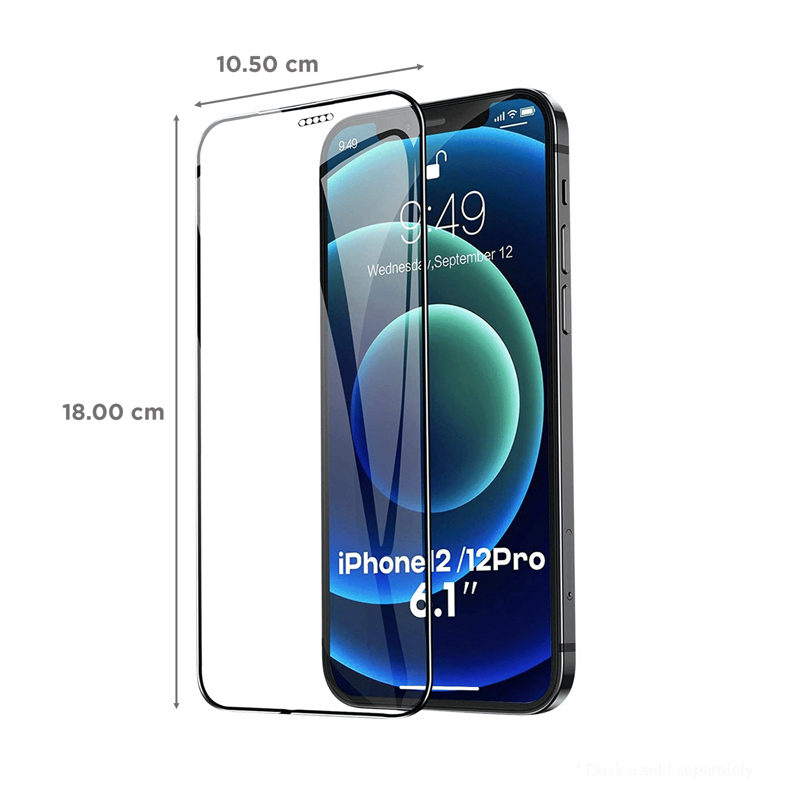 Dr. Vaku Dustfilter 3D Screen Protector For Apple iPhone 12 and iPhone 12 Pro (9H Hardness) Dr. Vaku Dustfilter 3D Screen Protector For Apple iPhone 12 and iPhone 12 Pro (9H Hardness)_2