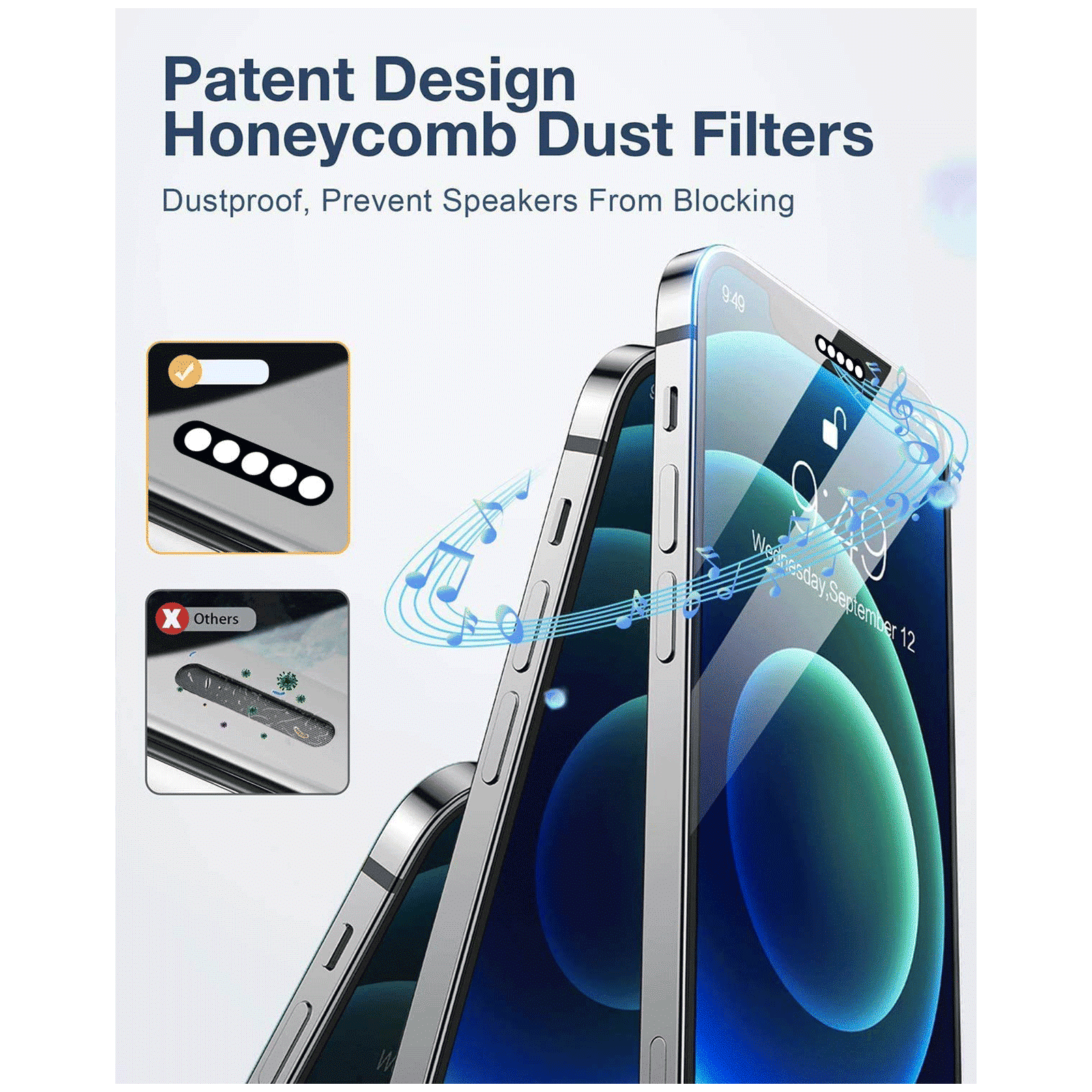 Dr. Vaku Dustfilter 3D Screen Protector For Apple iPhone 12 and iPhone 12 Pro (9H Hardness) Dr. Vaku Dustfilter 3D Screen Protector For Apple iPhone 12 and iPhone 12 Pro (9H Hardness)_5