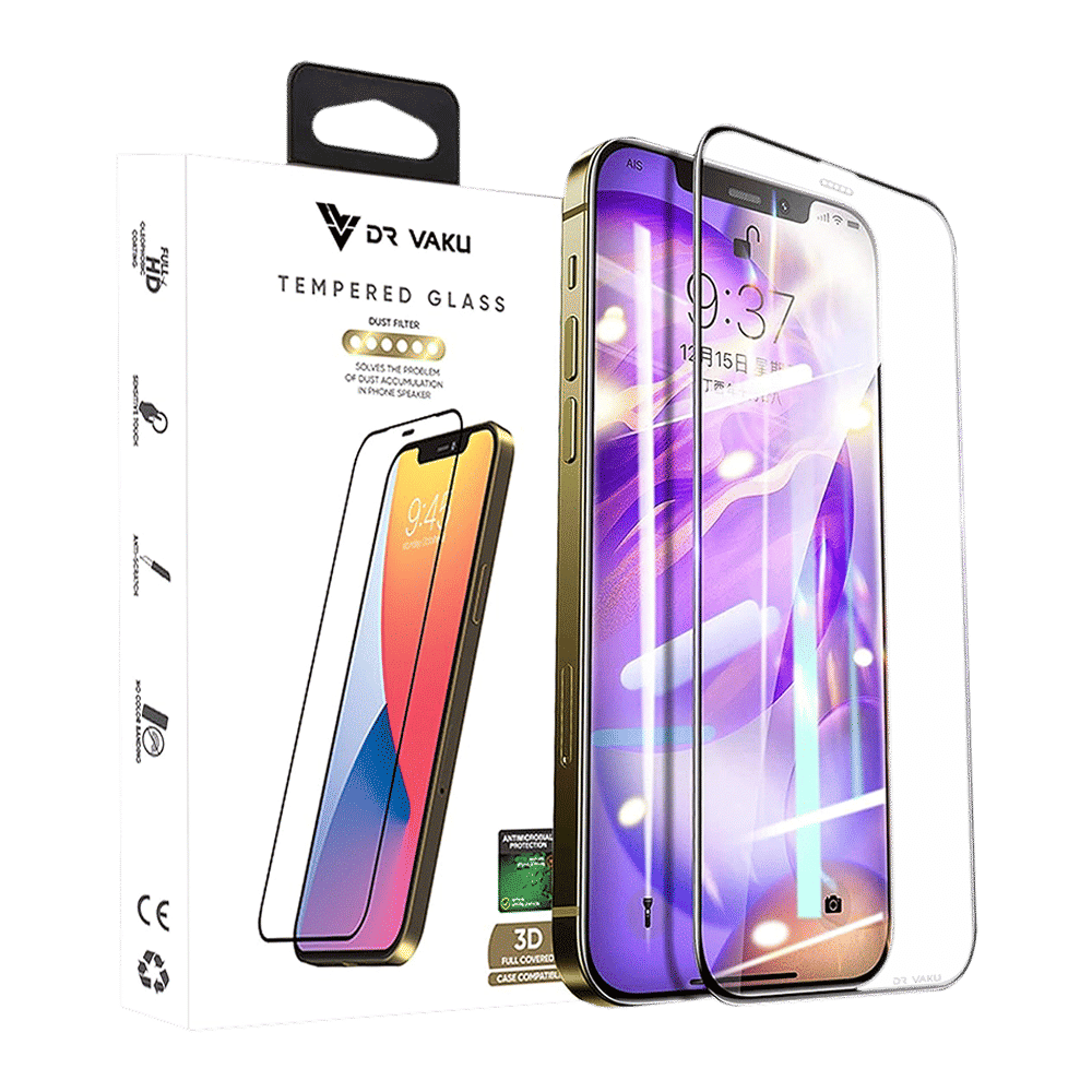 Dr. Vaku Dustfilter 3D Screen Protector For Apple iPhone 12 and iPhone 12 Pro (9H Hardness) Dr. Vaku Dustfilter 3D Screen Protector For Apple iPhone 12 and iPhone 12 Pro (9H Hardness)_7
