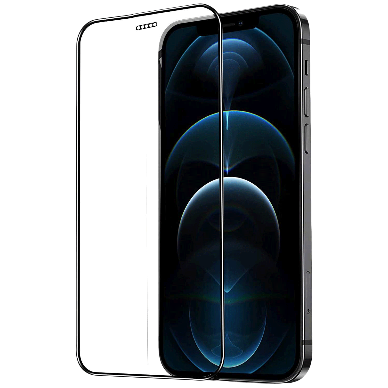 Dr. Vaku Dustfilter 3D Screen Protector For Apple iPhone 12 Pro Max (9H Hardness) Dr. Vaku Dustfilter 3D Screen Protector For Apple iPhone 12 Pro Max (9H Hardness)_1