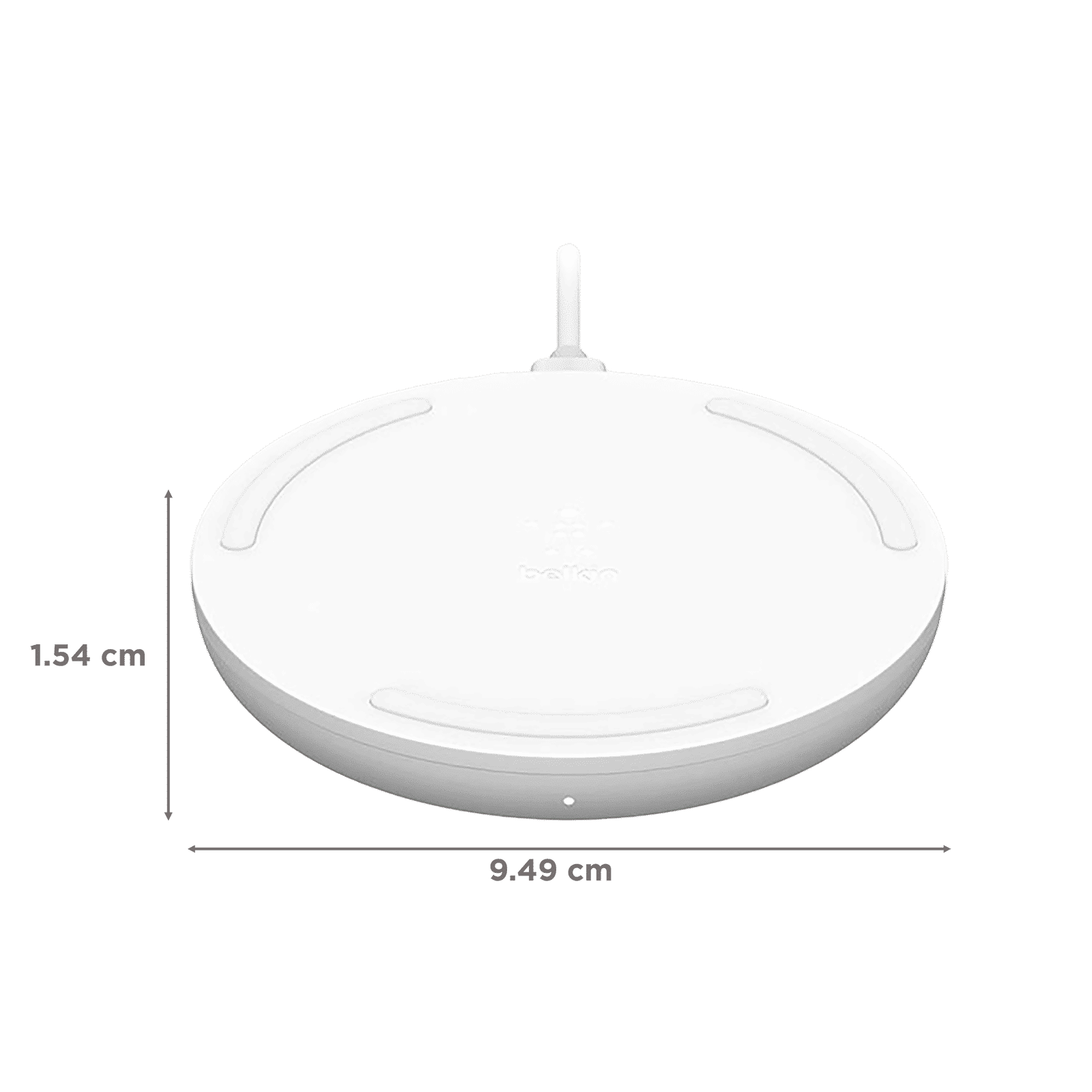 belkin Boost Charge 15 Watts Wireless Charging Pad (Qi-Certified, WIA002BT, White) belkin Boost Charge 15 Watts Wireless Charging Pad (Qi-Certified, WIA002BT, White)_1