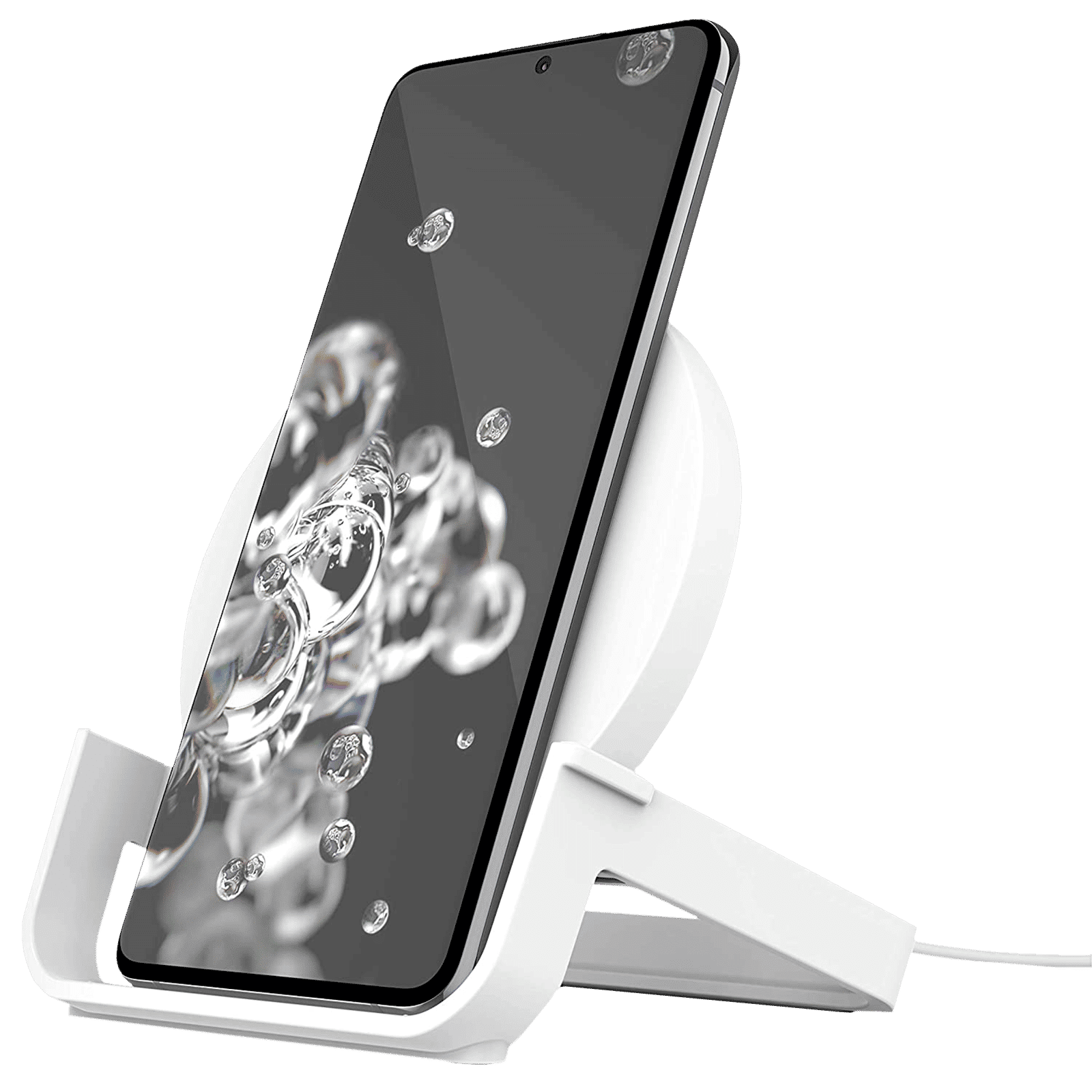 belkin PW0005YZC2-PBB 10W Wireless Charging Pad for iOS, Android (Qi Certified,, Fast Charging, White)_4