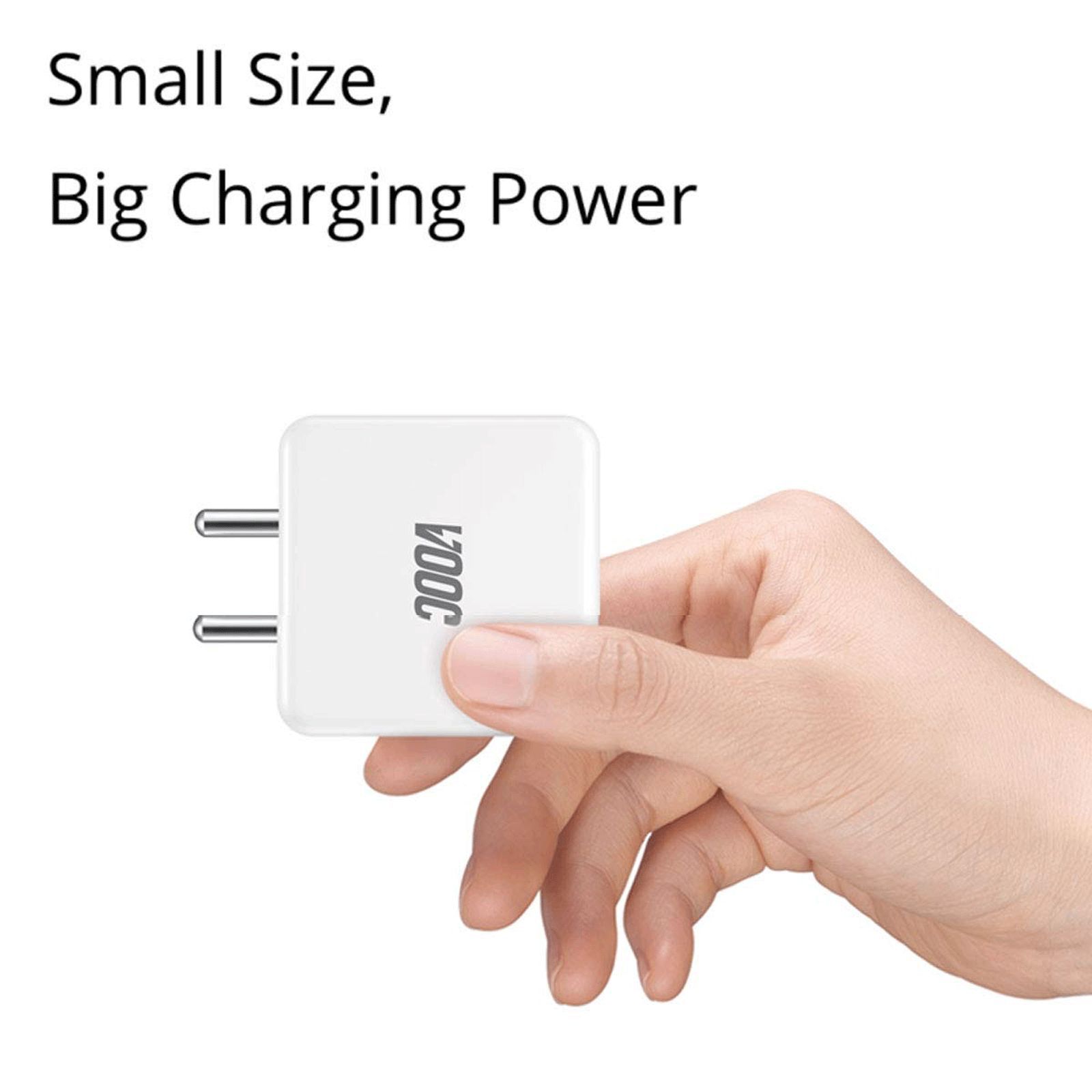Vaku 20W Type A VOOC Flash Charger (Smart Build Technology, White)_4