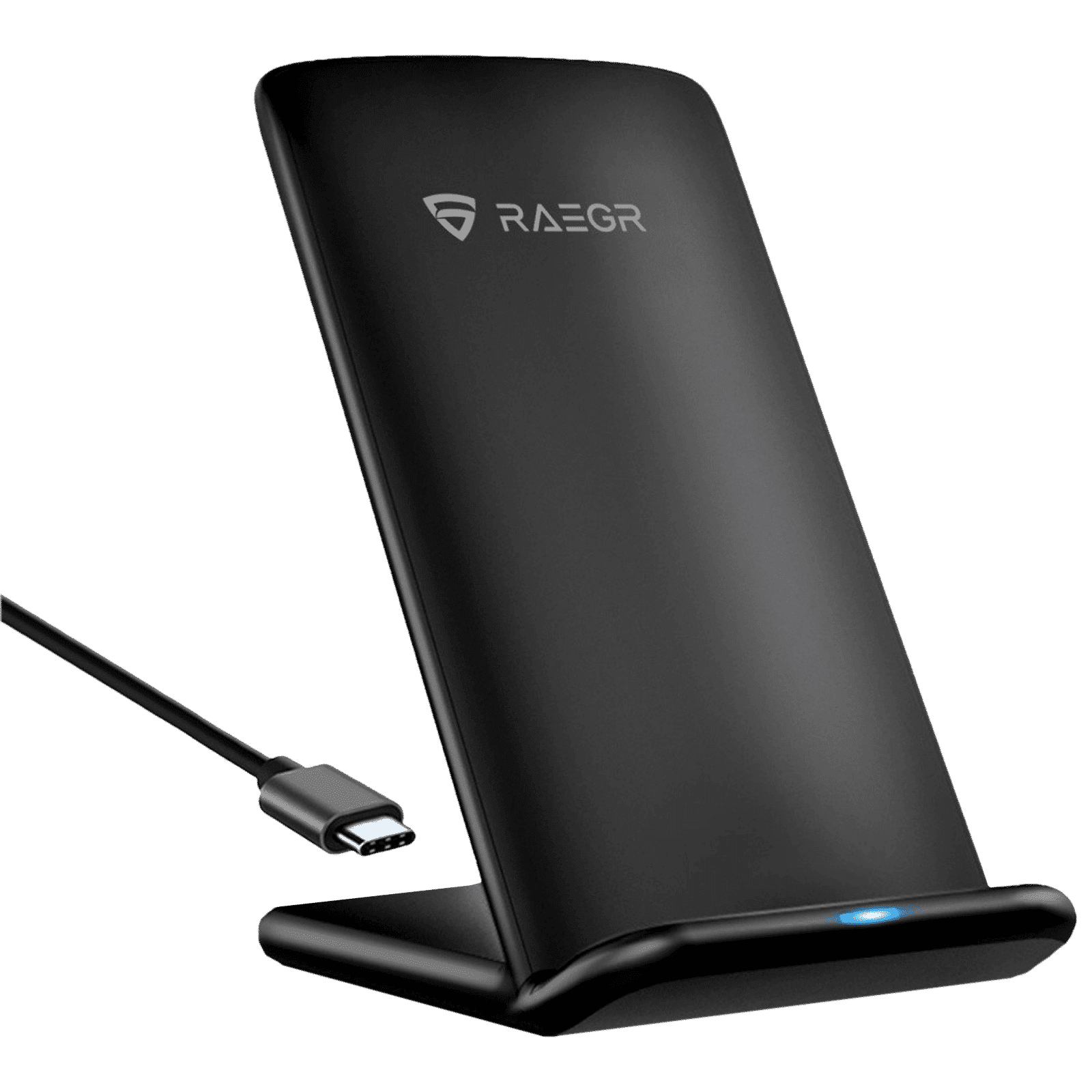 RAEGR Arc 700 15W Wireless Charger for iOS and Android (Qi Certified, Over Voltage Protection, Black) RAEGR Arc 700 15W Wireless Charger for iOS and Android (Qi Certified, Over Voltage Protection, Black)_1