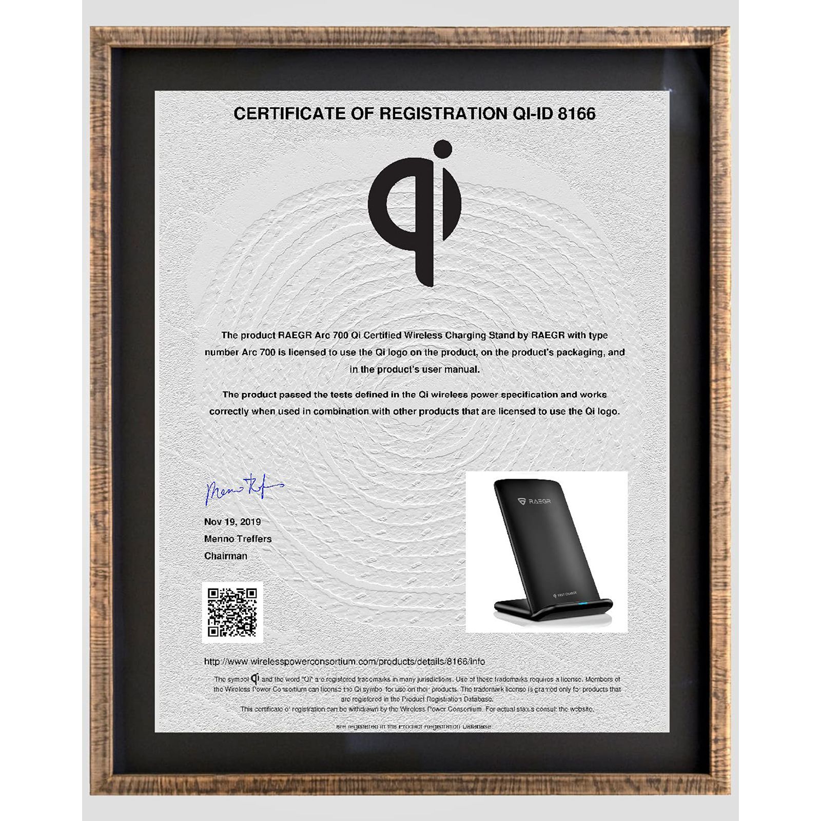 RAEGR Arc 700 15W Wireless Charger for iOS and Android (Qi Certified, Over Voltage Protection, Black) RAEGR Arc 700 15W Wireless Charger for iOS and Android (Qi Certified, Over Voltage Protection, Black)_5