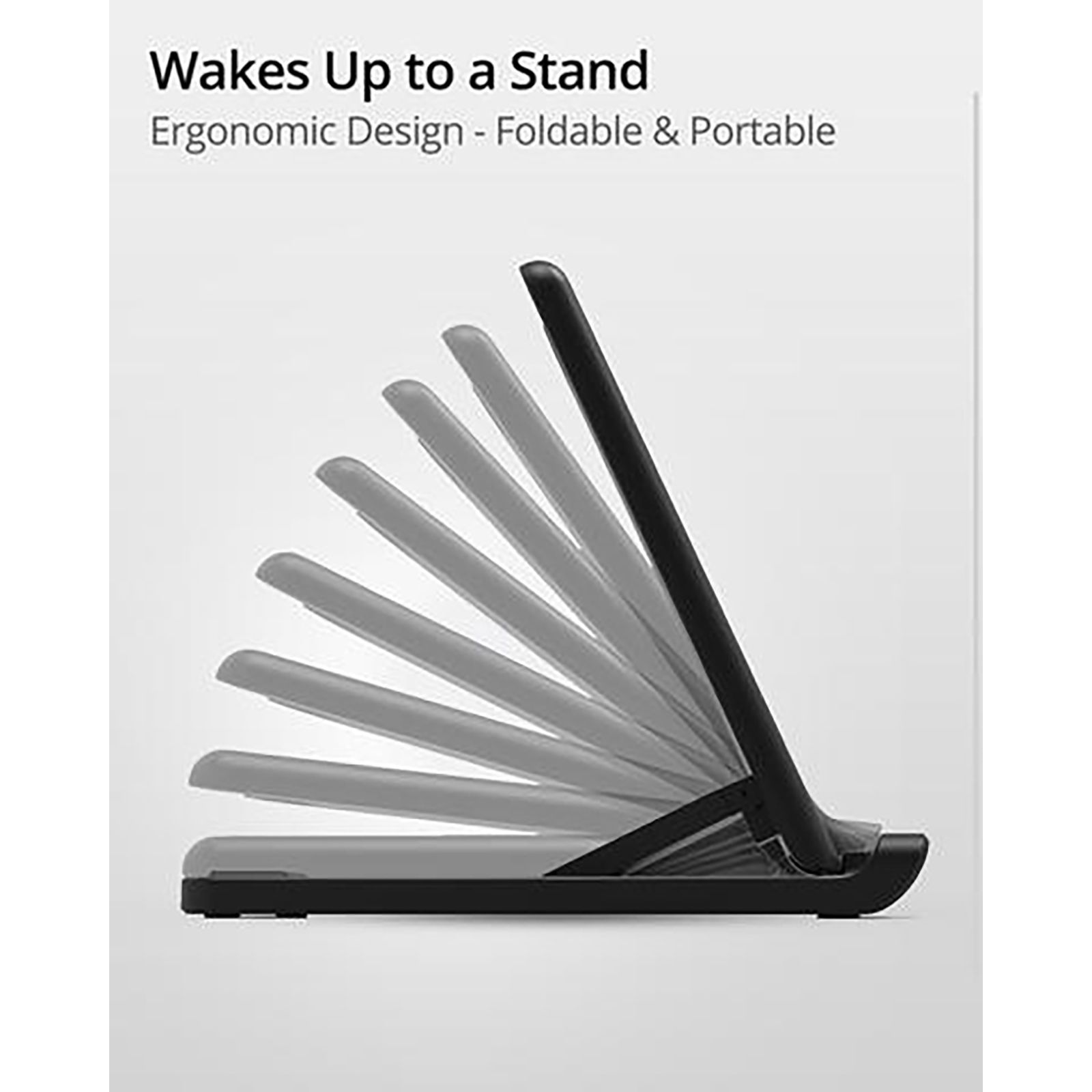 RAEGR Arc 1100 10W Wireless Charger for iOS and Android (Qi Certified, Over Voltage Protection, Sandstone Black)_3