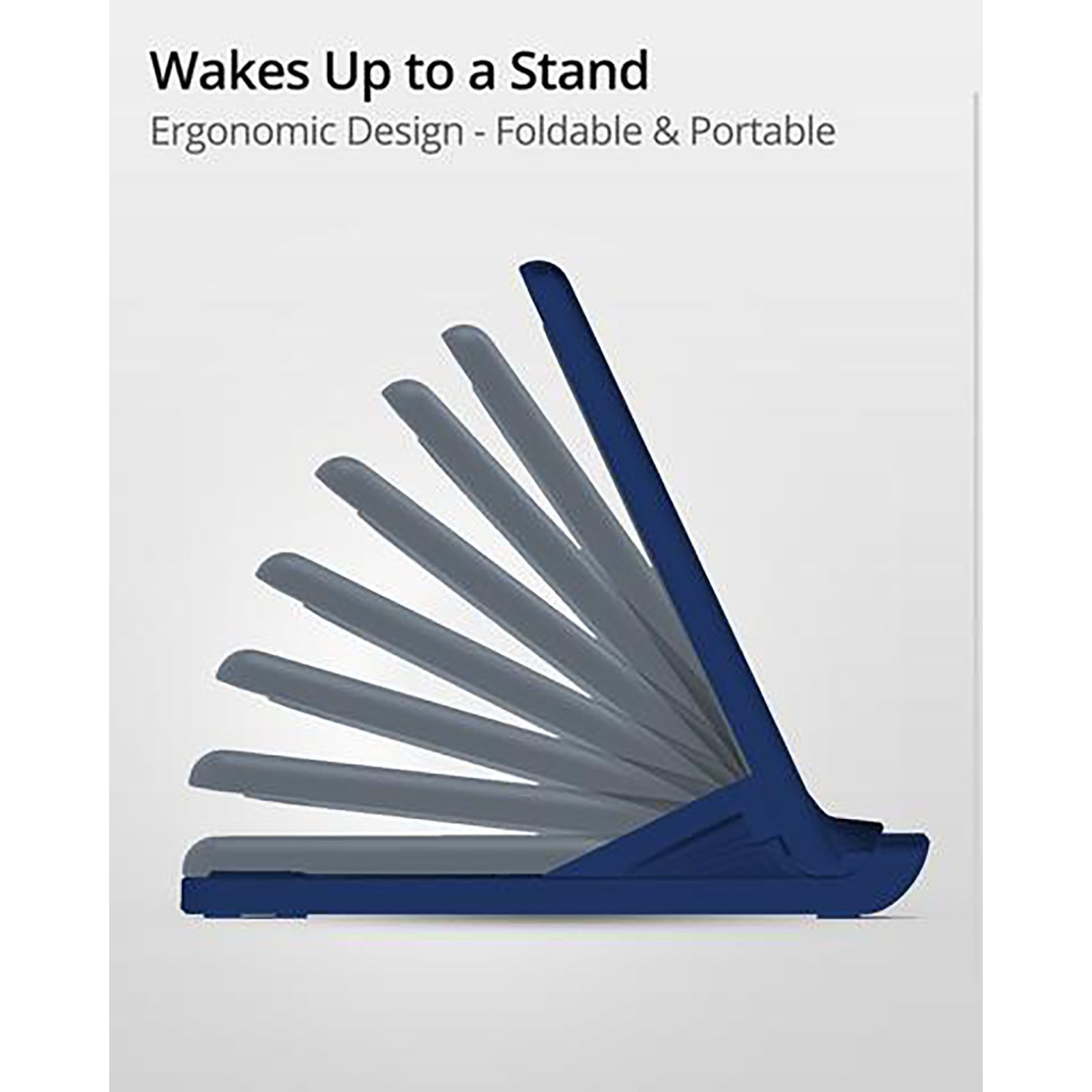 RAEGR Arc 1100 10W Wireless Charger for iOS and Android (Qi Certified, Over Voltage Protection, Navy)_9