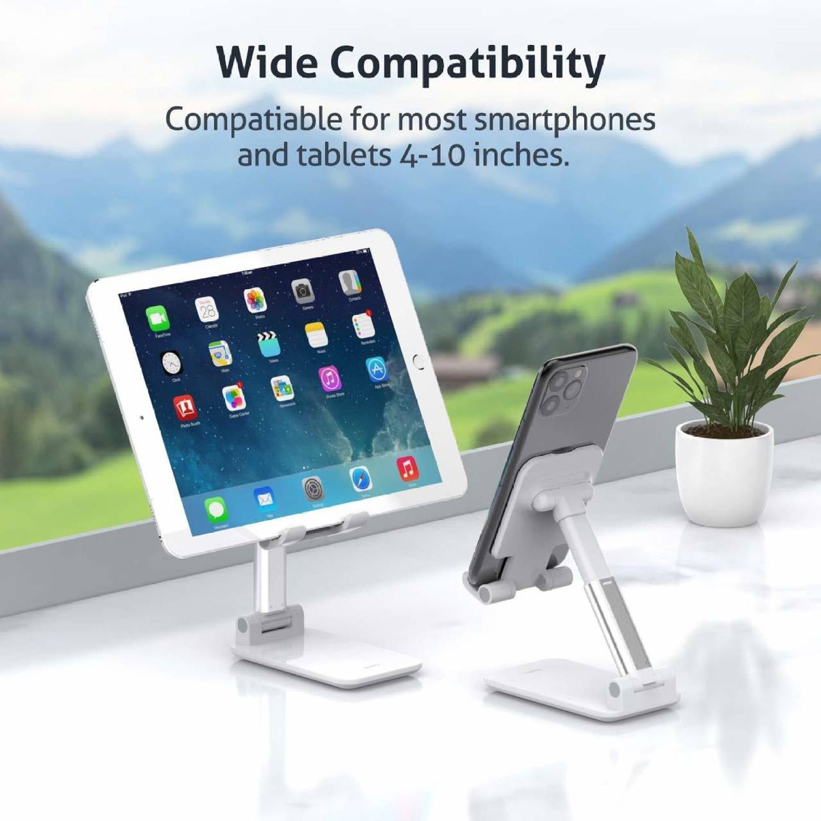 SooPii Stand Holder (Aluminum Stand Holder, DM01, Silver)_7