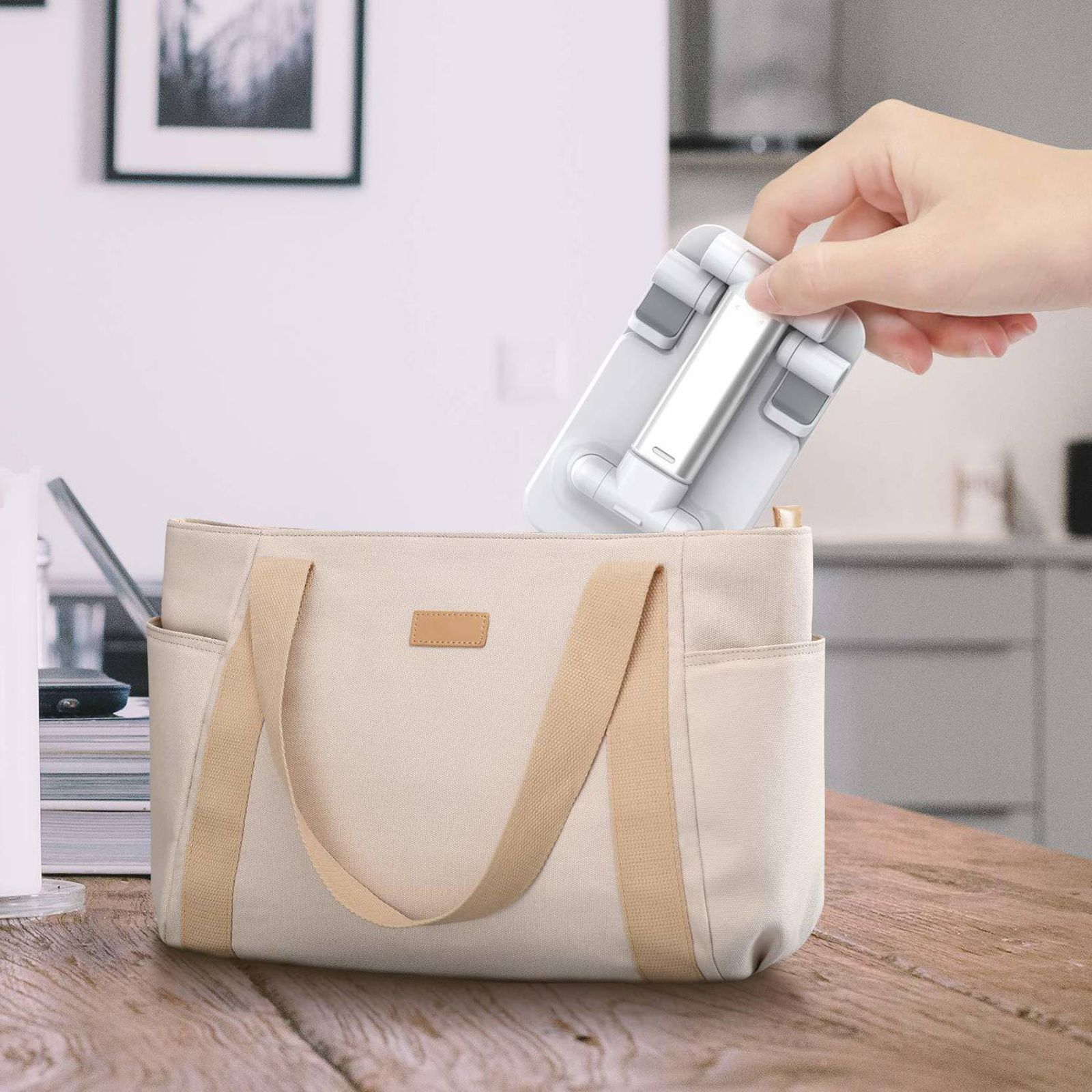 SooPii Stand Holder (Aluminum Stand Holder, DM01, Silver)_4