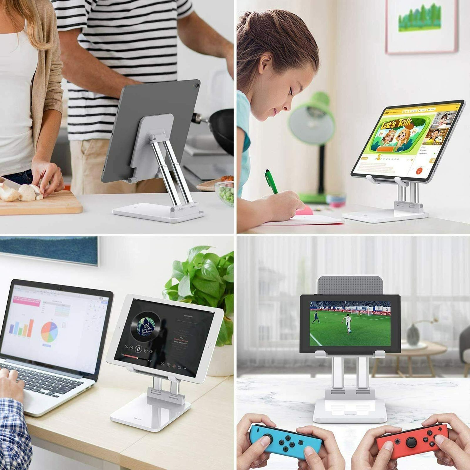 SooPii Stand Holder (Aluminum Stand Holder, DM02, White)_5