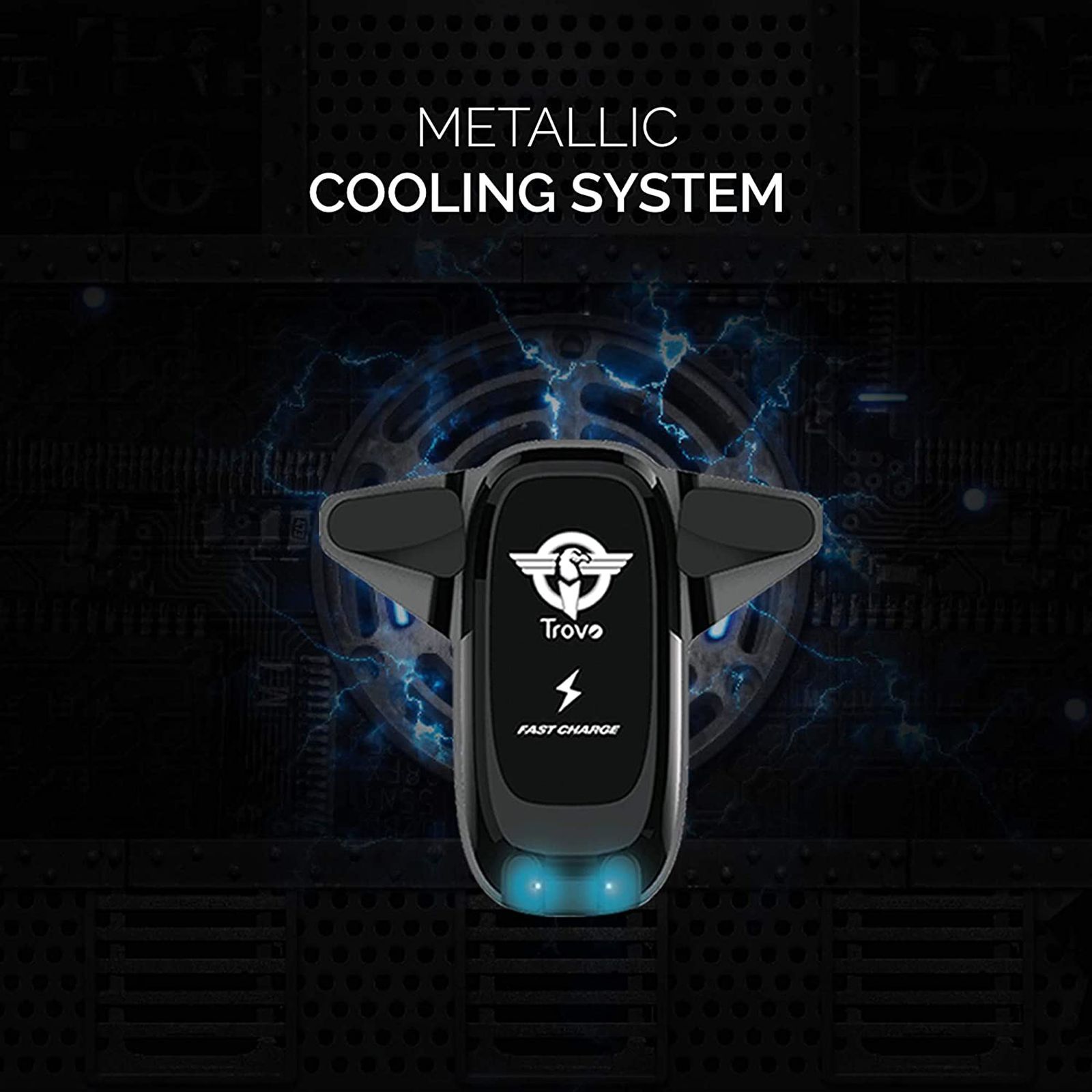 Trovo TWH-100 10W Micro USB Fast Car Charger (Adapter Only, 360 Degree Rotatable, Black) Trovo TWH-100 10W Micro USB Fast Car Charger (Adapter Only, 360 Degree Rotatable, Black)_4