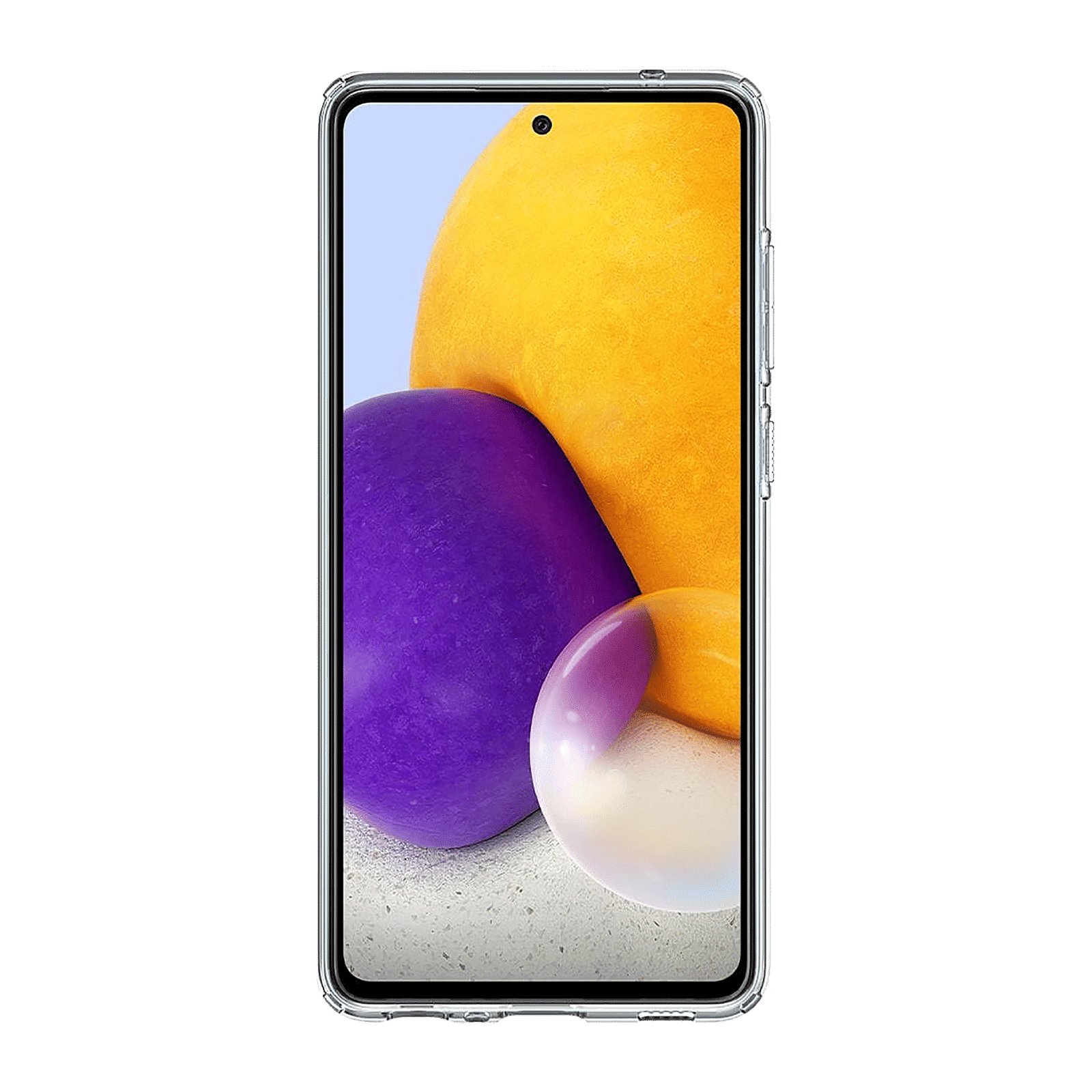 spigen Liquid Crystal TPU Back Cover for SAMSUNG Galaxy A72 (Watermark Free, Crystal Clear)_5