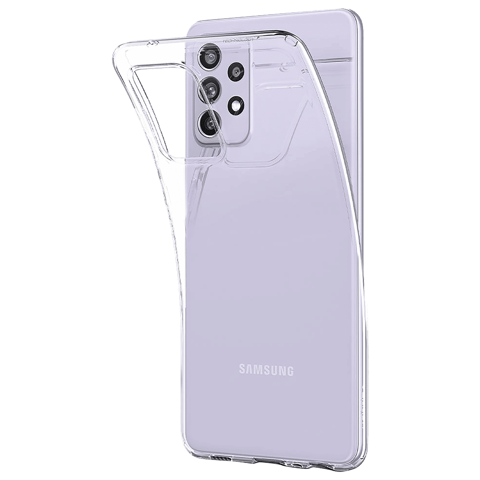 spigen Liquid Crystal TPU Back Cover for SAMSUNG Galaxy A72 (Watermark Free, Crystal Clear)_7