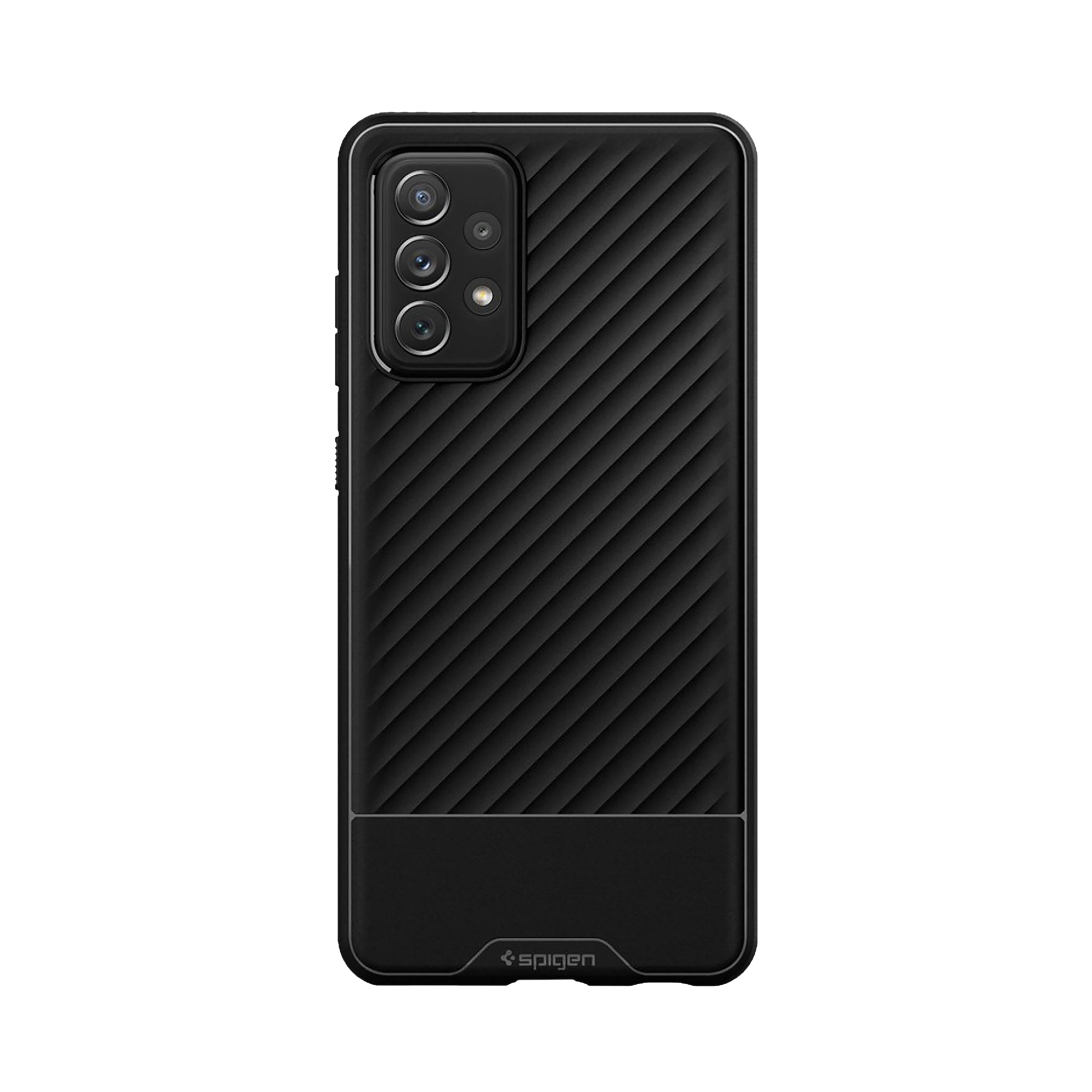 spigen Core Armor TPU Back Cover for SAMSUNG Galaxy A72 (Air Cushion Technology, Black)_8