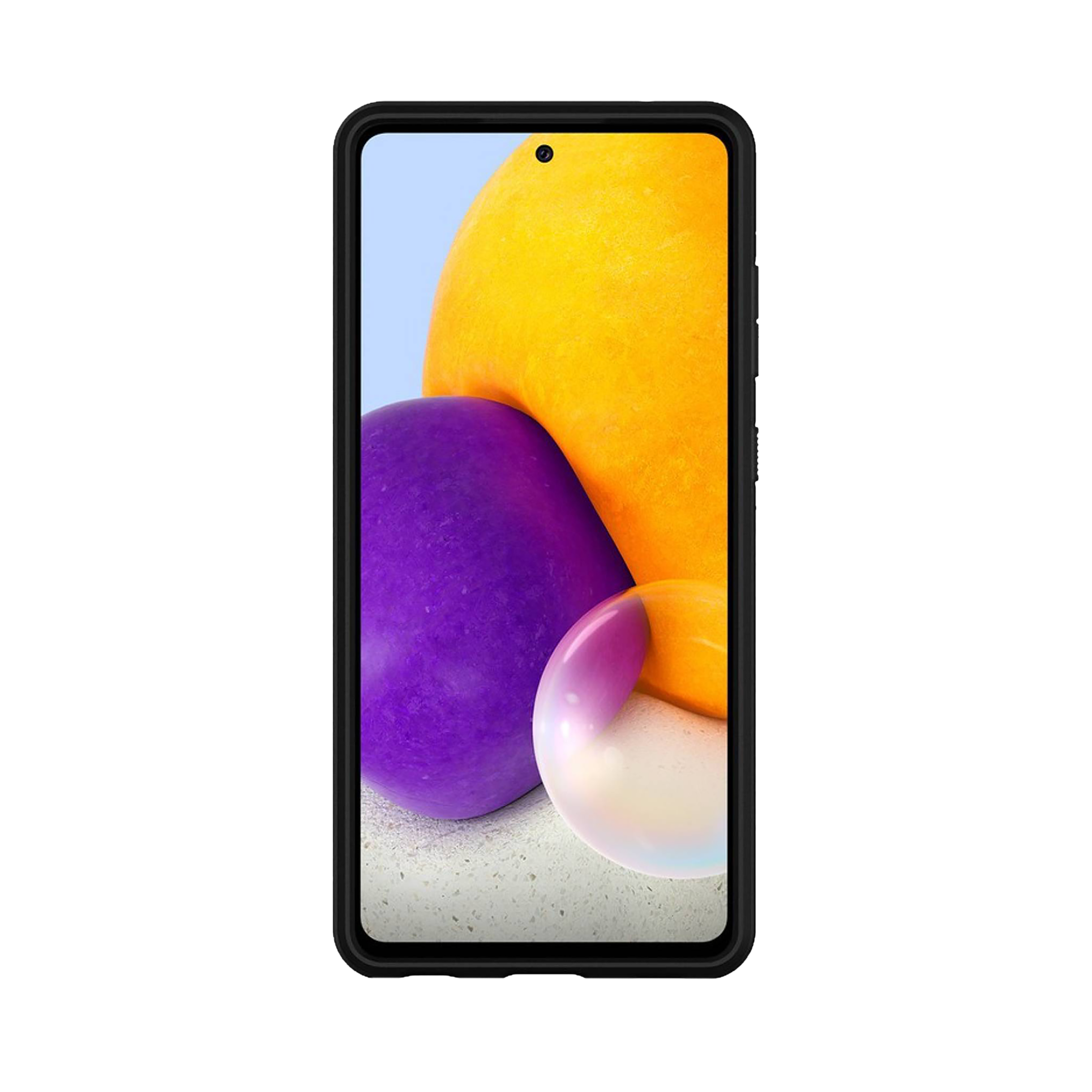 spigen Core Armor TPU Back Cover for SAMSUNG Galaxy A72 (Air Cushion Technology, Black)_9