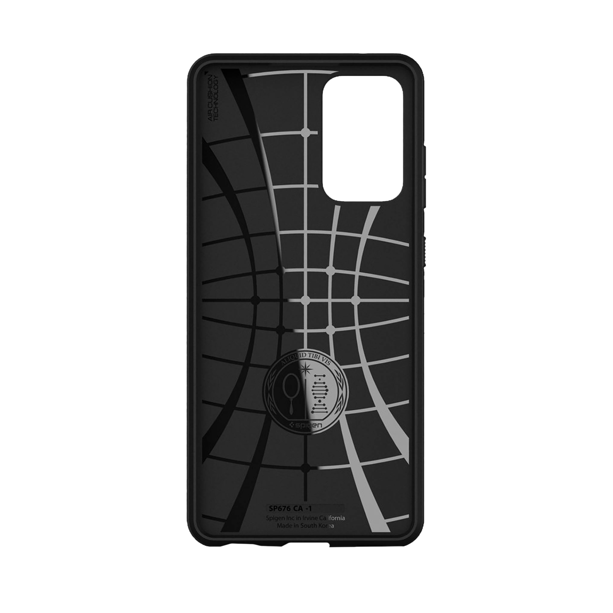 spigen Core Armor TPU Back Cover for SAMSUNG Galaxy A72 (Air Cushion Technology, Black)_3