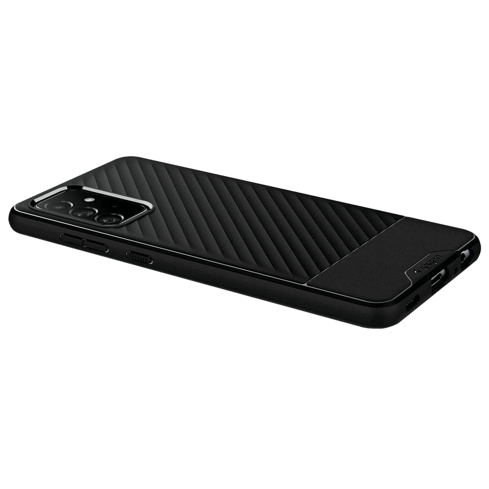 spigen Core Armor TPU Back Cover for SAMSUNG Galaxy A72 (Air Cushion Technology, Black)_5