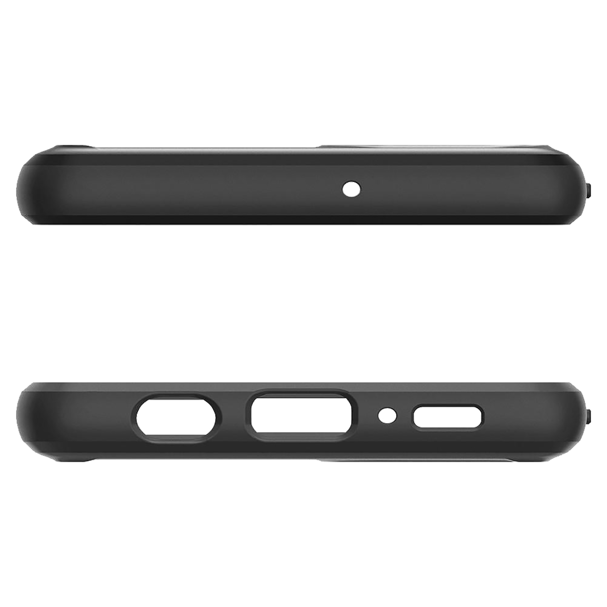 spigen Ultra Hybrid TPU & Polycarbonate Back Cover for SAMSUNG Galaxy M62, F62 (Air Cushion Technology, Matte Black)_13