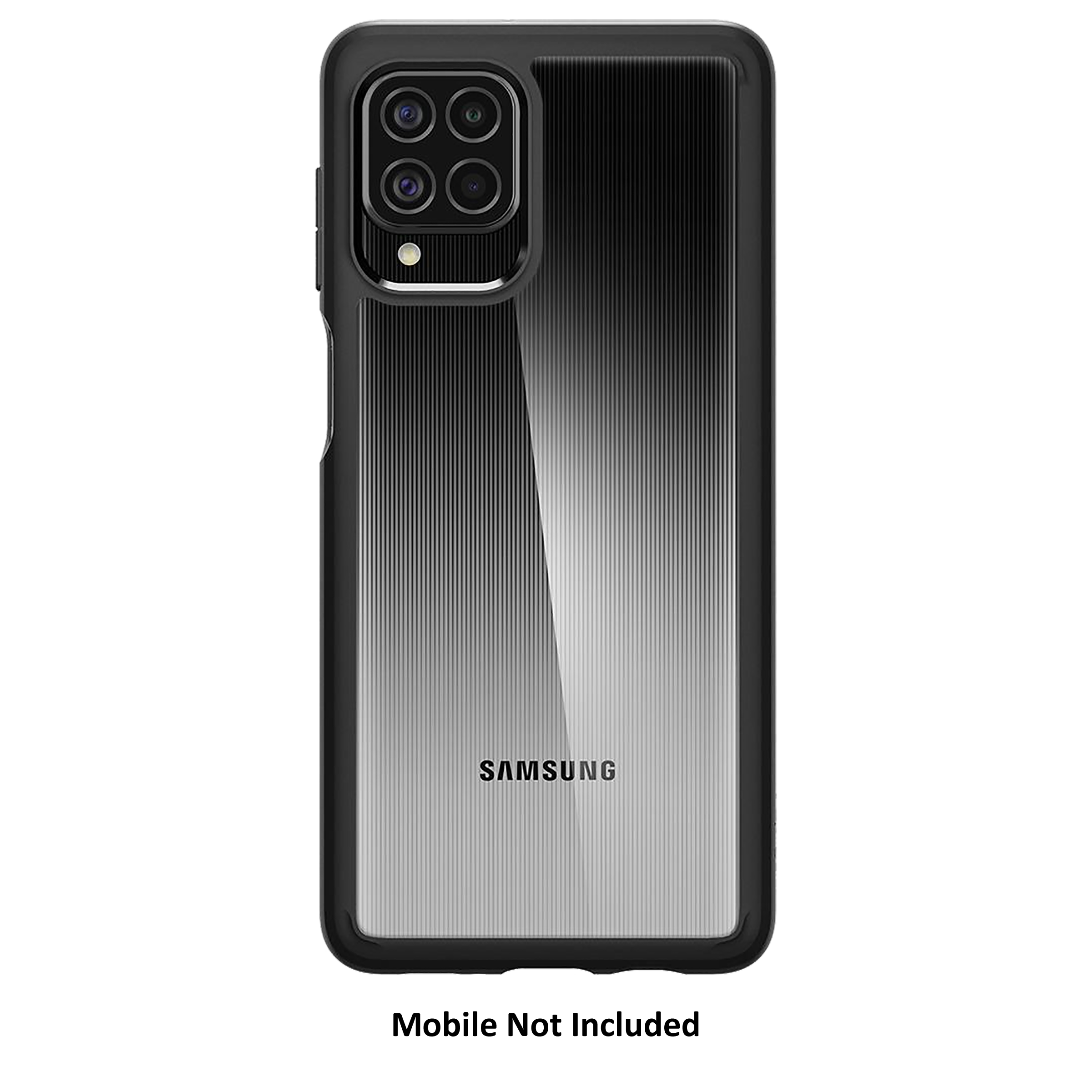 spigen Ultra Hybrid TPU & Polycarbonate Back Cover for SAMSUNG Galaxy M62, F62 (Air Cushion Technology, Matte Black)_14
