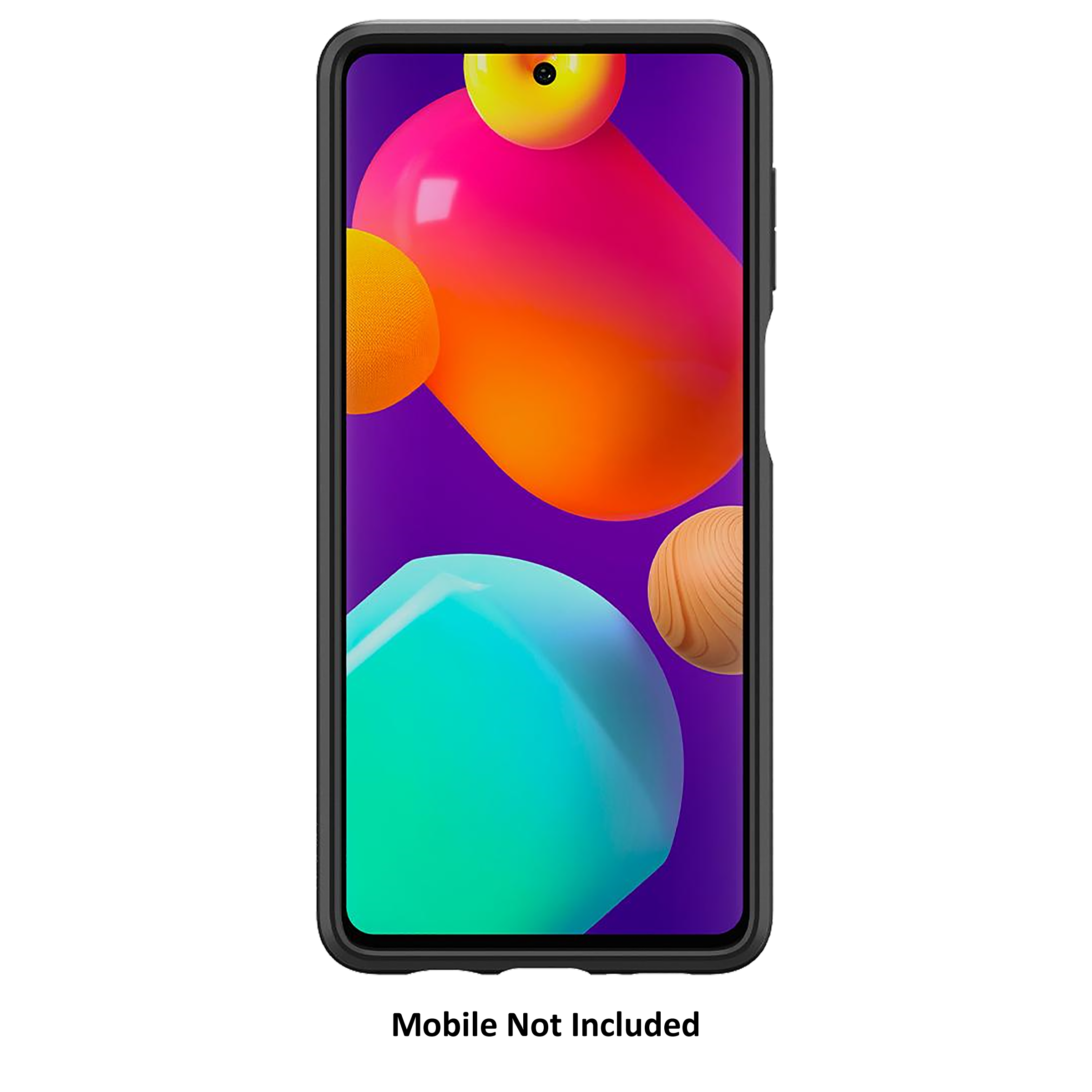 spigen Ultra Hybrid TPU & Polycarbonate Back Cover for SAMSUNG Galaxy M62, F62 (Air Cushion Technology, Matte Black)_15