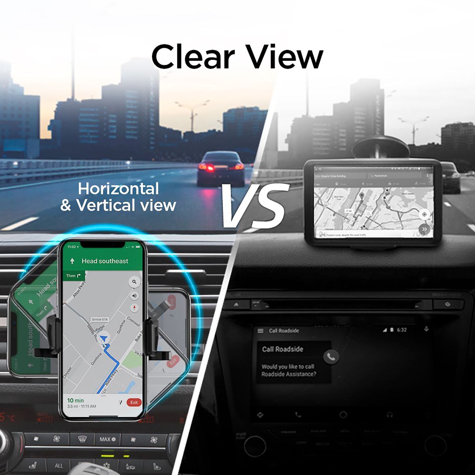 spigen Dashboard Mobile Holder (Drop Proof, 000CG21945, Black)_3