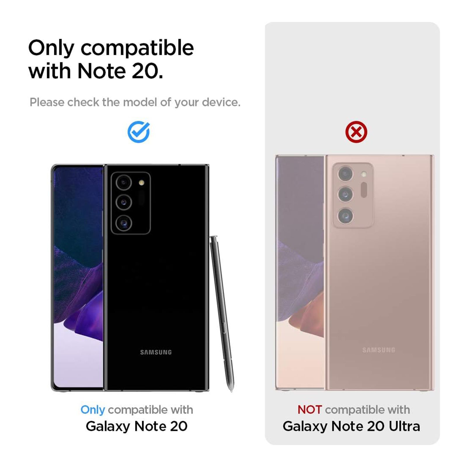 spigen Tough Armor TPU & Polycarbonate Back Case with Stand for SAMSUNG Galaxy Note 20 (Wireless Charging Compatible, Bronze)_5