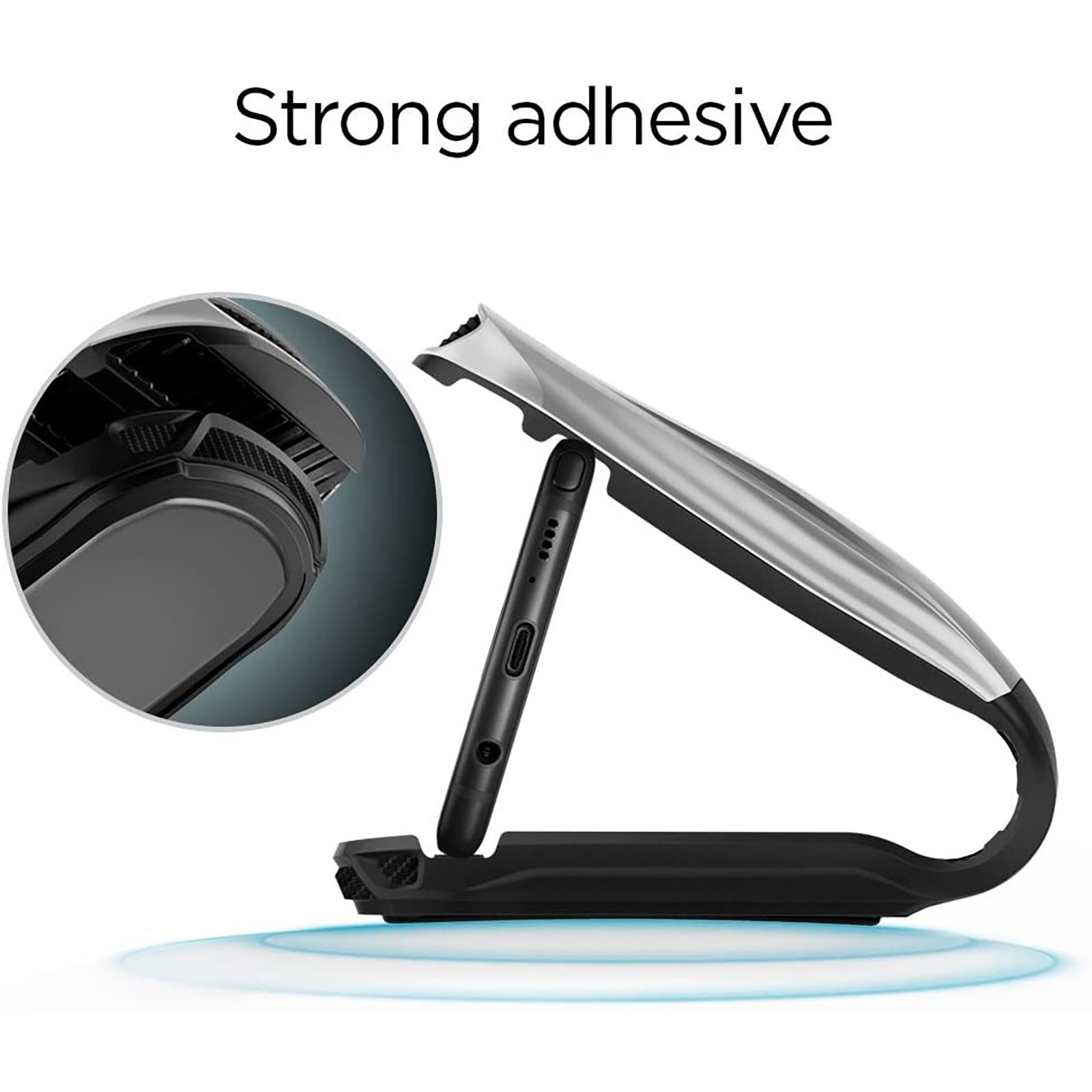 spigen Dashboard Mobile Holder (Steamlined Design, 000CG21774, Steel Grey)_12