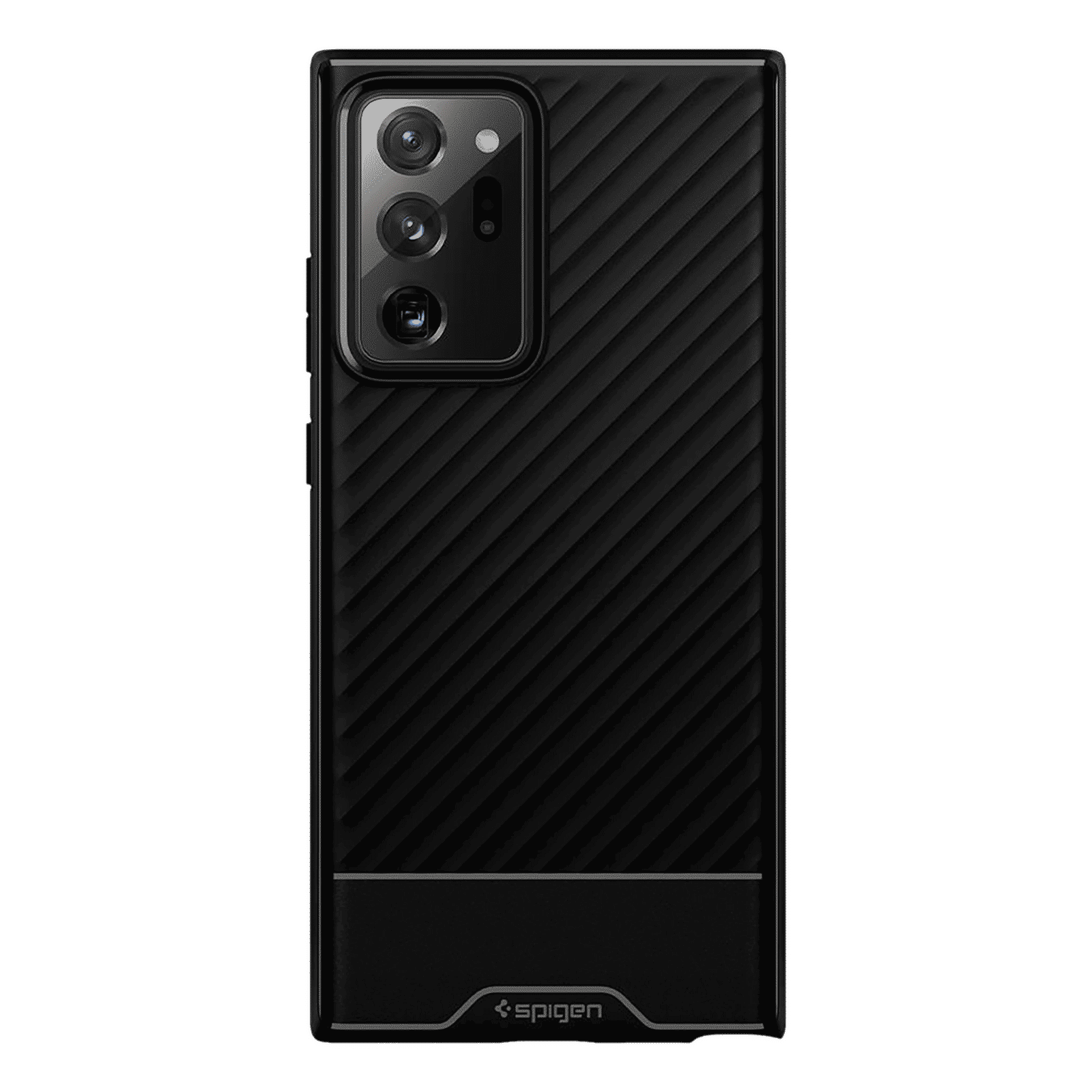 spigen Core Armor Polycarbonate Back Cover for SAMSUNG Galaxy Note 20 Ultra (Wireless Charging Compatible, Matte Black)_3