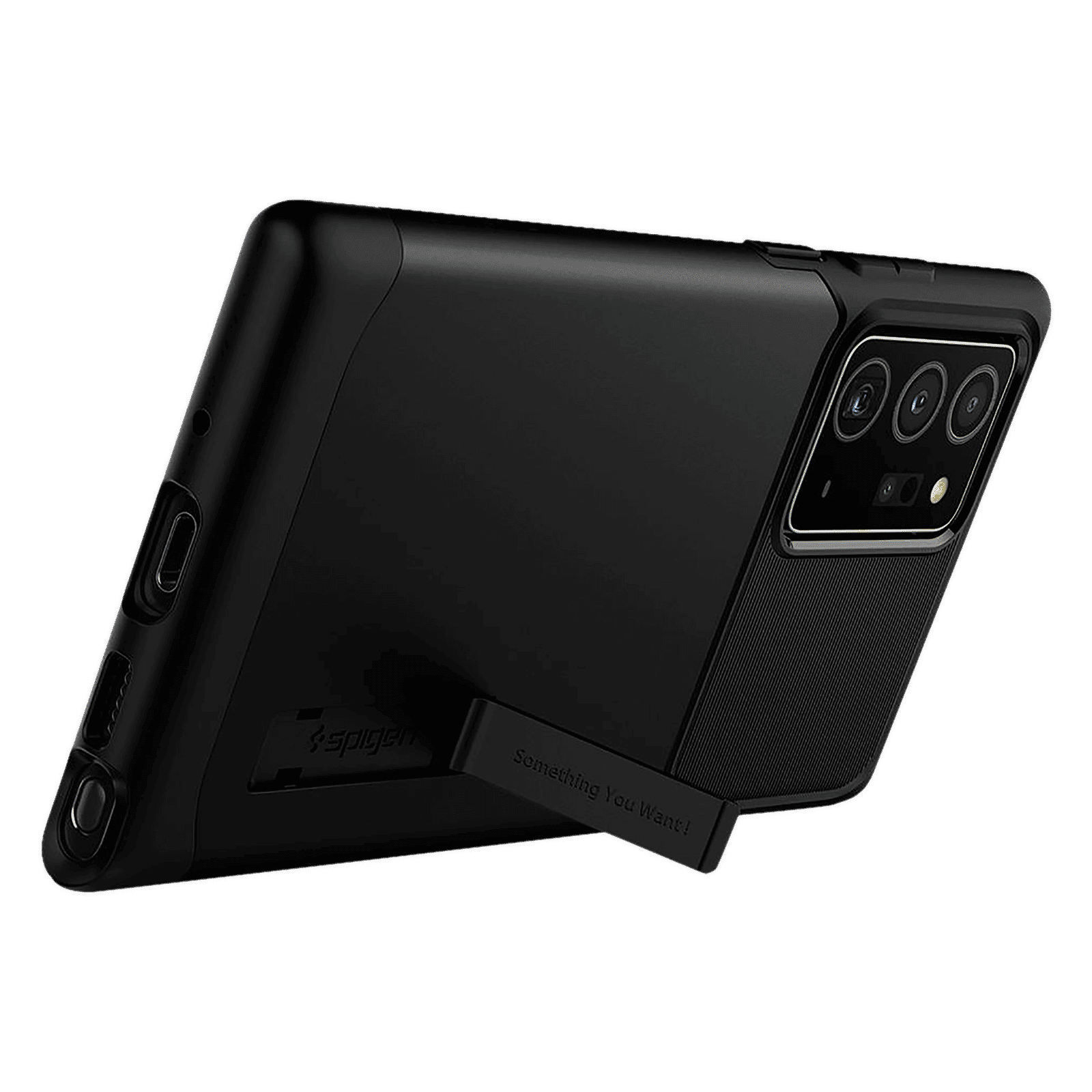 spigen Slim Armor Hard TPU & Polycarbonate Back Cover for SAMSUNG Galaxy Note 20 Ultra (Wireless Charging Compatible, Black)_6