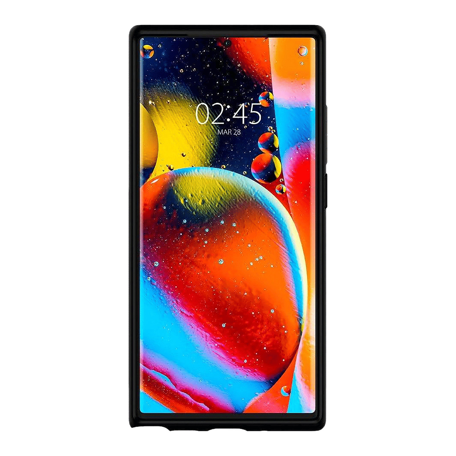 spigen Slim Armor Hard TPU & Polycarbonate Back Cover for SAMSUNG Galaxy Note 20 Ultra (Wireless Charging Compatible, Black)_7