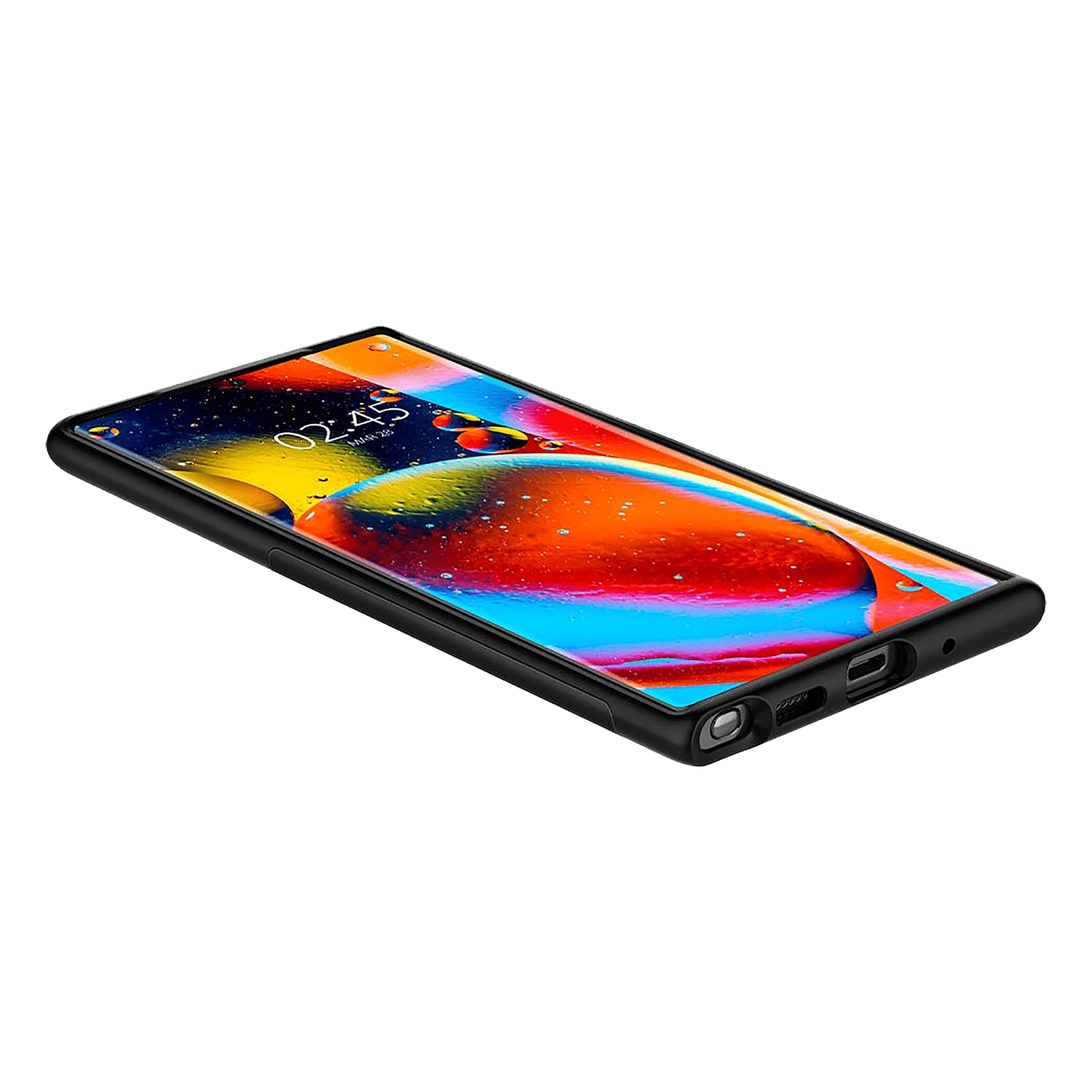 spigen Slim Armor Hard TPU & Polycarbonate Back Cover for SAMSUNG Galaxy Note 20 Ultra (Wireless Charging Compatible, Black)_9