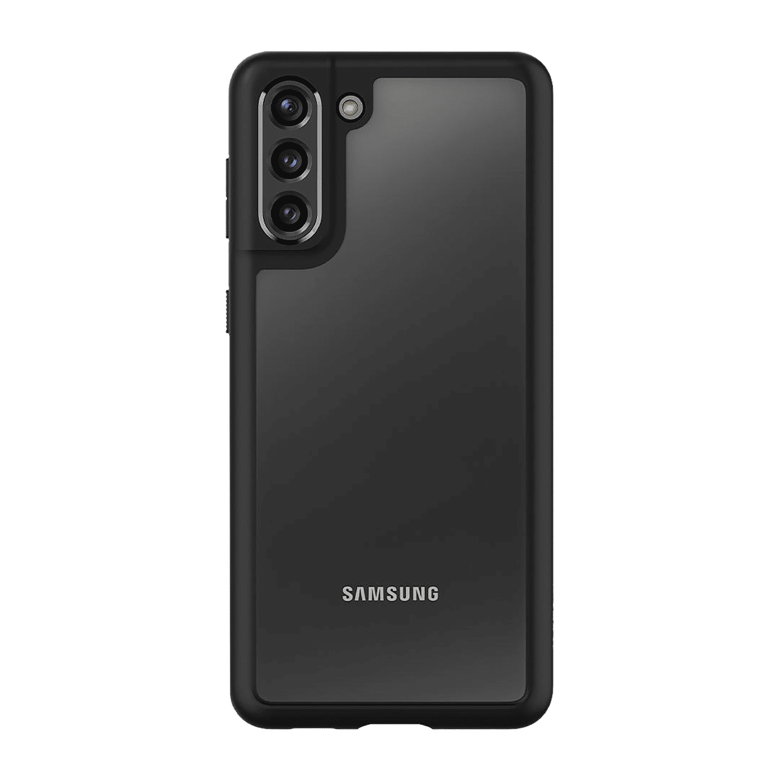 spigen Thin Fit Polycarbonate & TPU Back Cover for SAMSUNG Galaxy S21 (Air Cushion Technology, Matte Black)_3