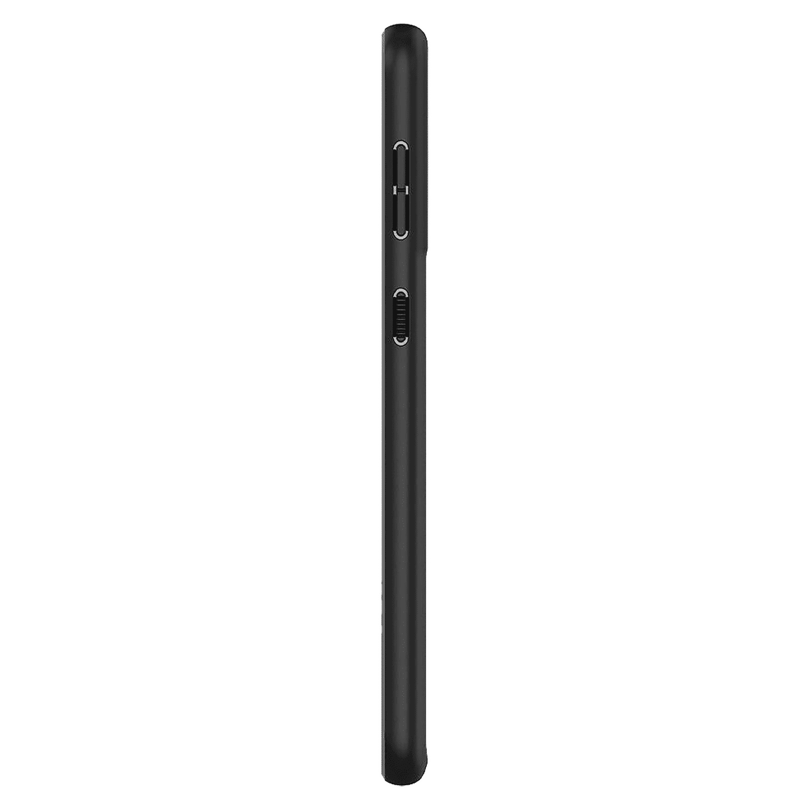 spigen Thin Fit Polycarbonate & TPU Back Cover for SAMSUNG Galaxy S21 (Air Cushion Technology, Matte Black)_4