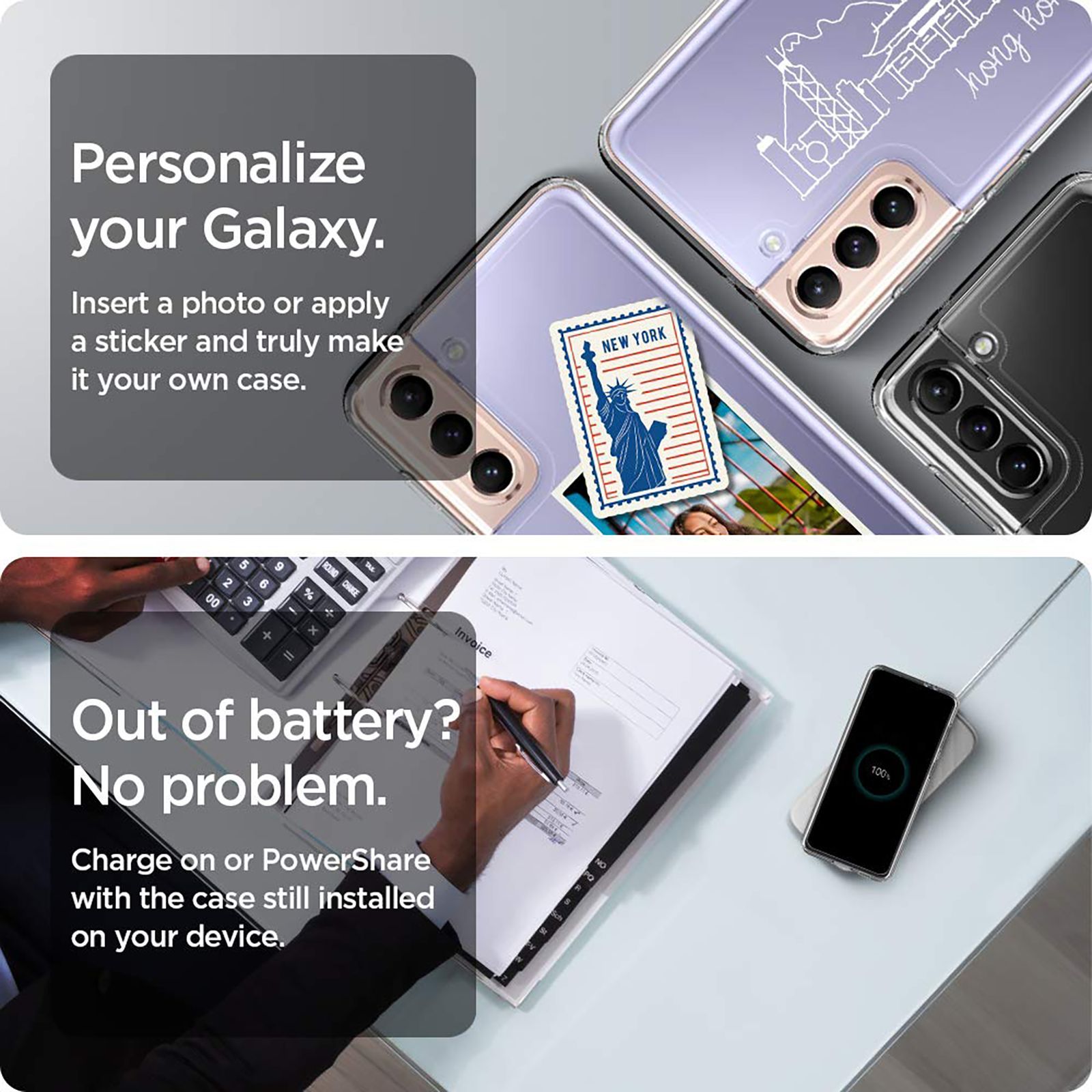 spigen Thin Fit Polycarbonate & TPU Back Cover for SAMSUNG Galaxy S21 (Air Cushion Technology, Crystal Clear)_15