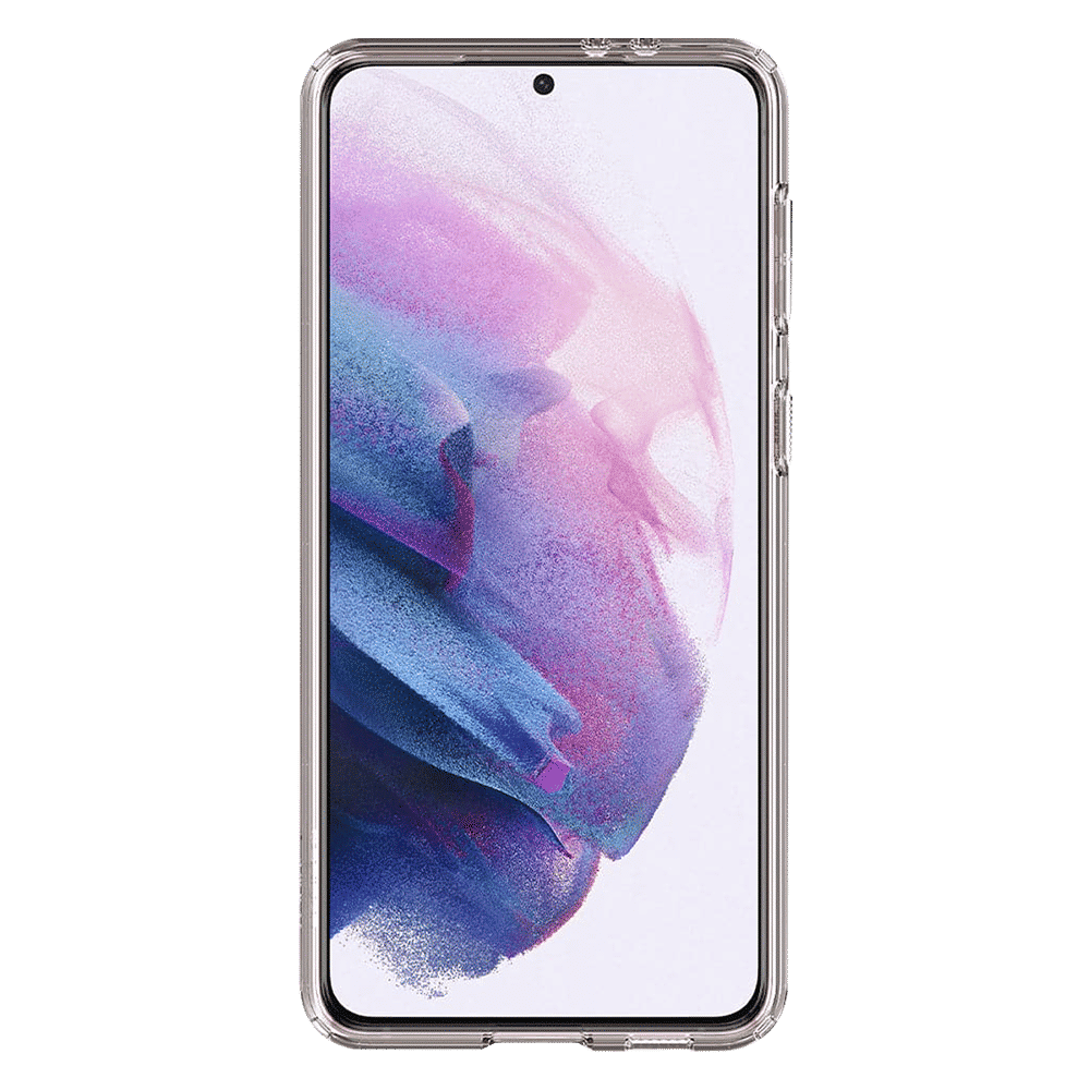 spigen Thin Fit Polycarbonate & TPU Back Cover for SAMSUNG Galaxy S21 (Air Cushion Technology, Crystal Clear)_16