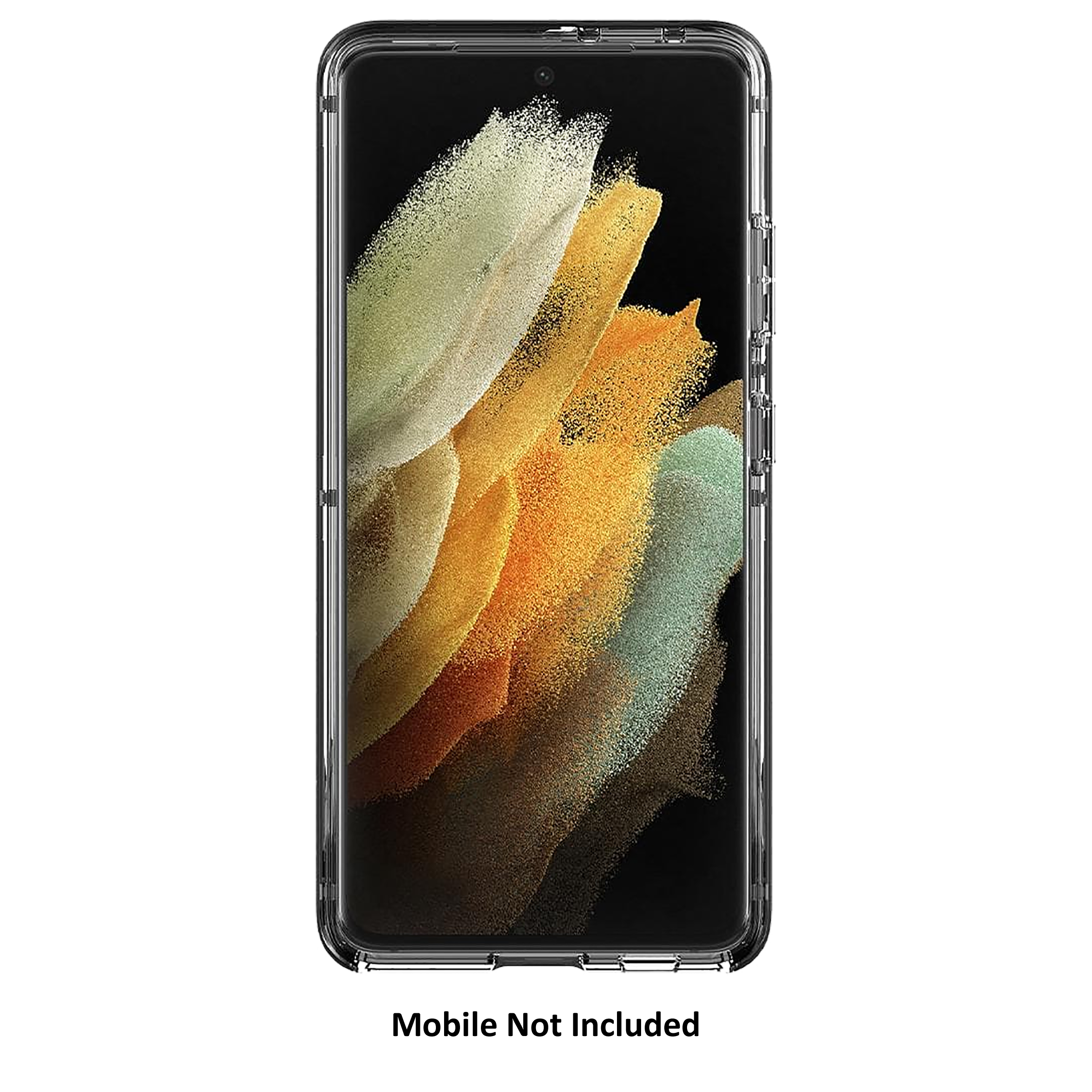 spigen Neo Hybrid Crystal TPU & Polycarbonate Back Cover for SAMSUNG Galaxy S21 Ultra (Wireless Charging Compatible, Black)_13