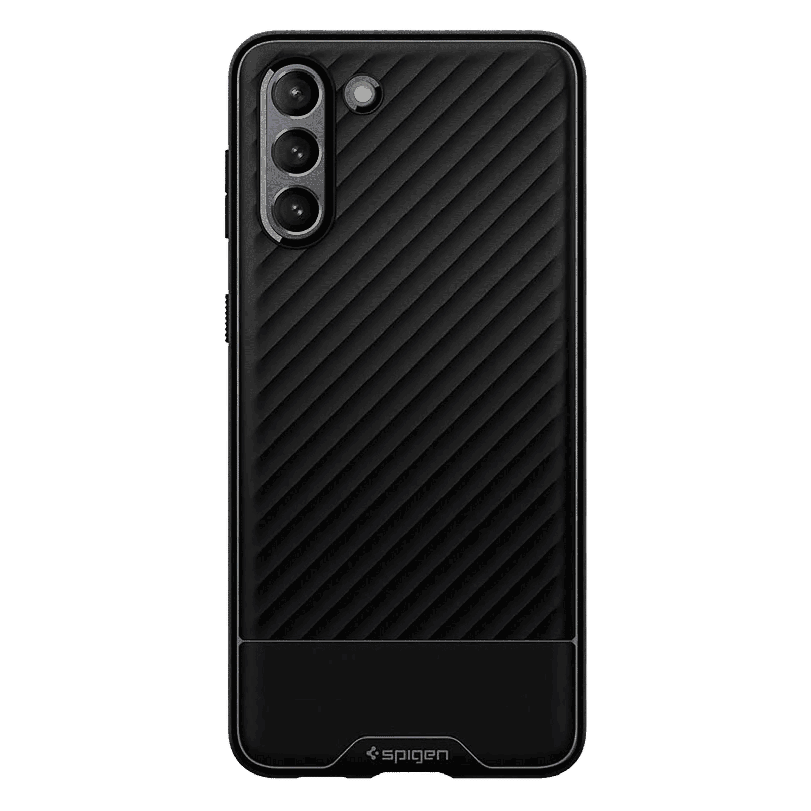 spigen Core Armor Thermoplastic Polyurethane Back Cover for Samsung Galaxy S21 Plus (Air Cushion Technology, Black)_3